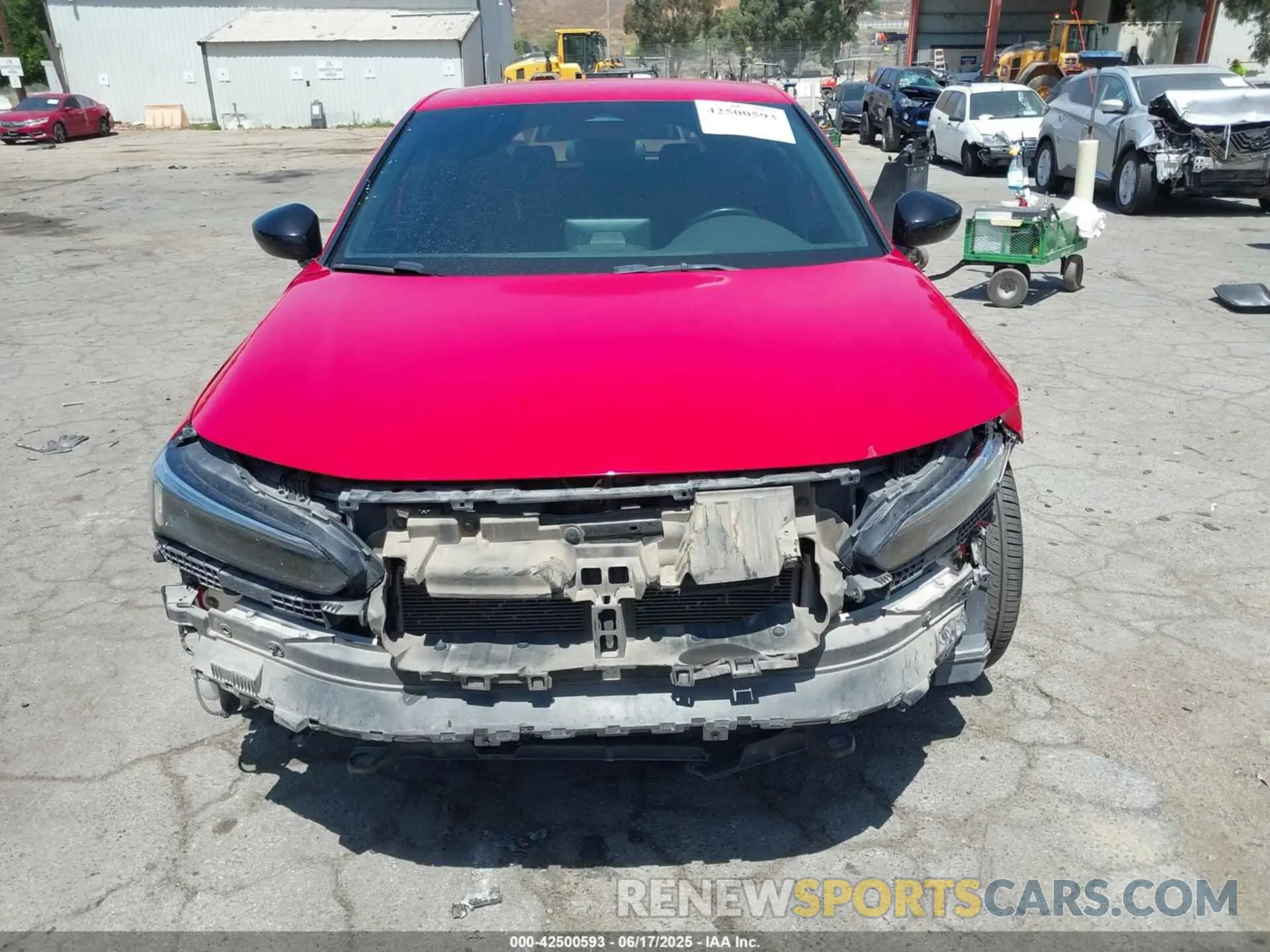 12 Photograph of a damaged car 19XFL2H8XNE005437 HONDA CIVIC 2022