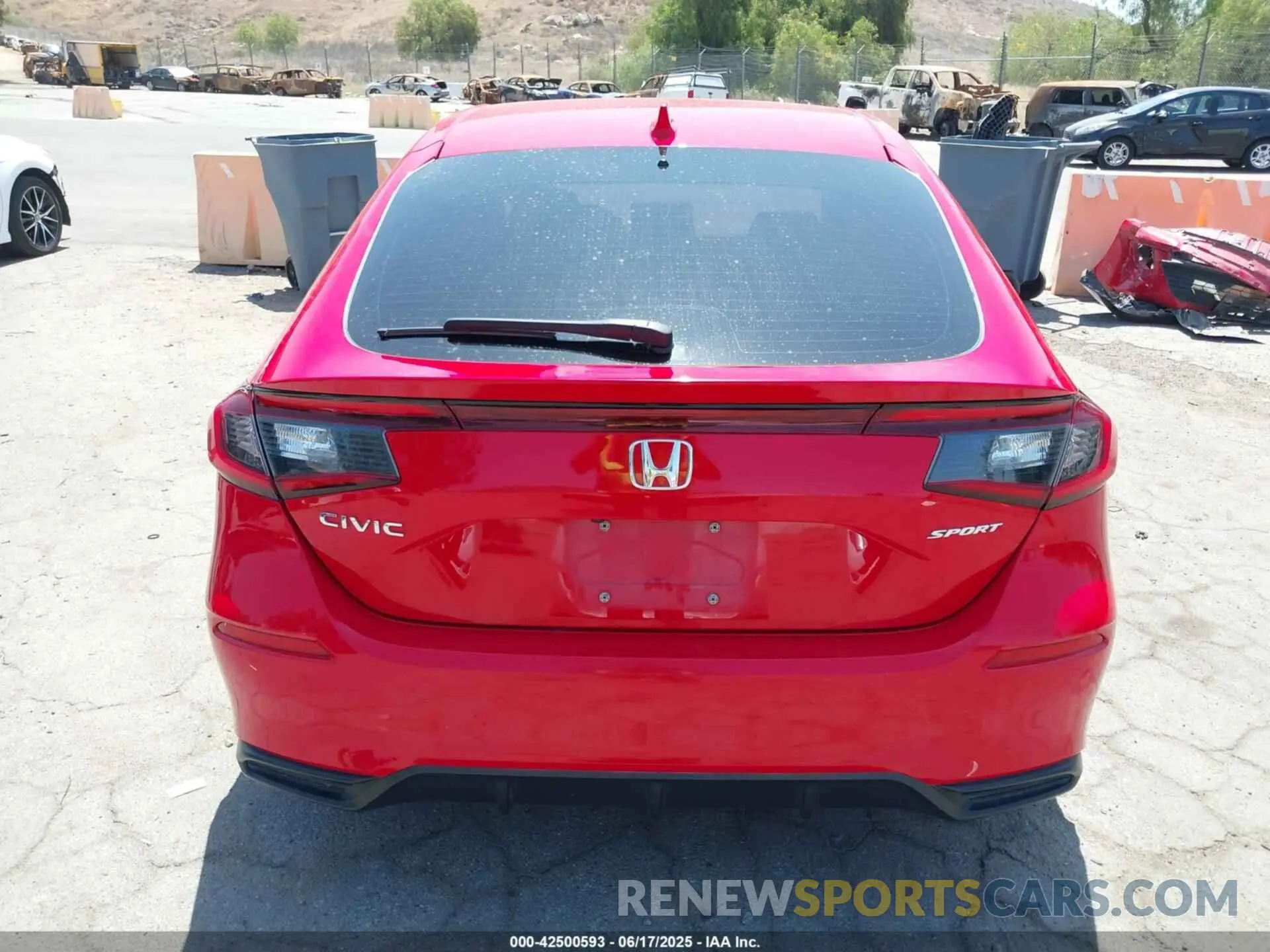 16 Photograph of a damaged car 19XFL2H8XNE005437 HONDA CIVIC 2022
