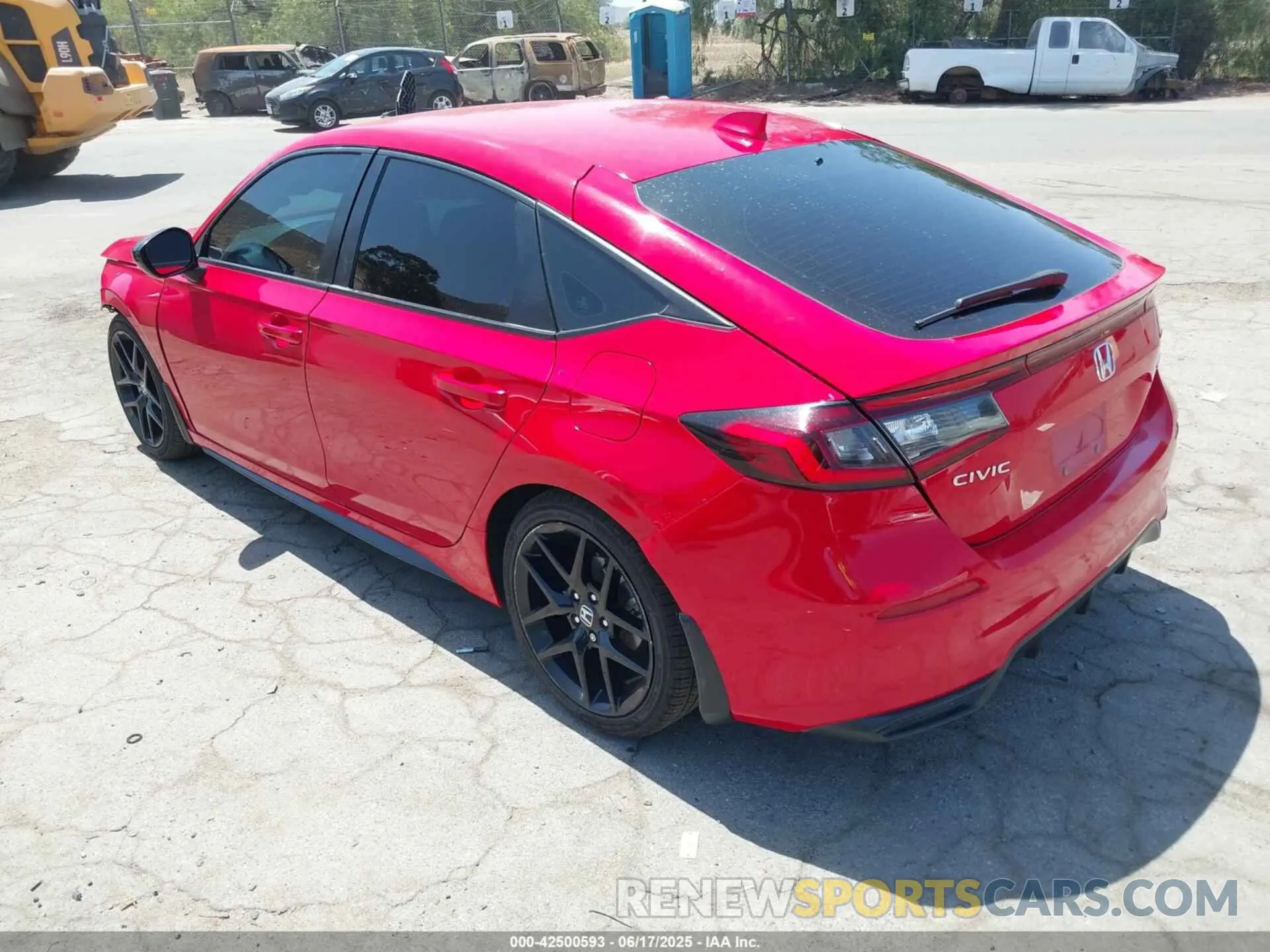 3 Photograph of a damaged car 19XFL2H8XNE005437 HONDA CIVIC 2022