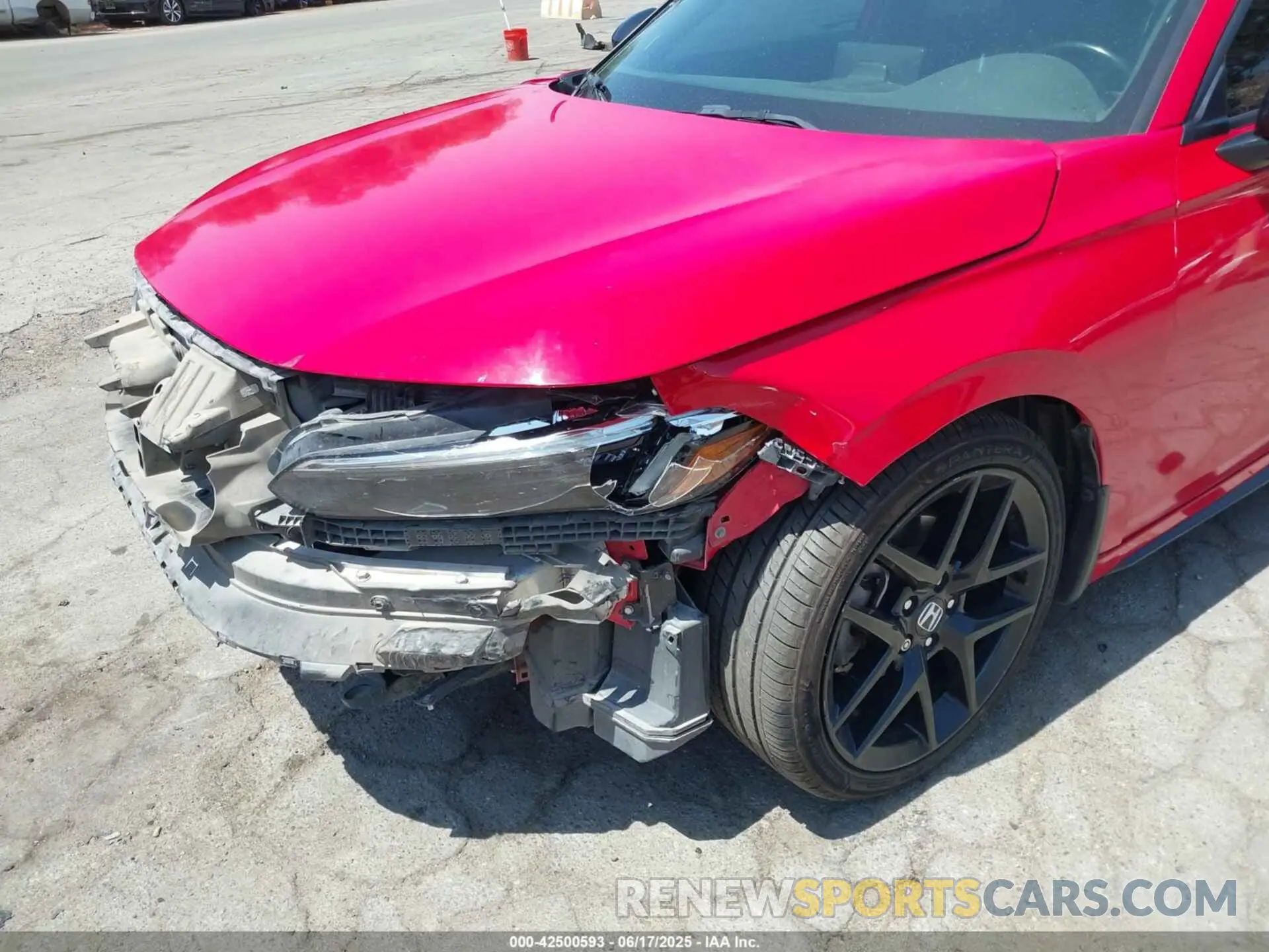 6 Photograph of a damaged car 19XFL2H8XNE005437 HONDA CIVIC 2022
