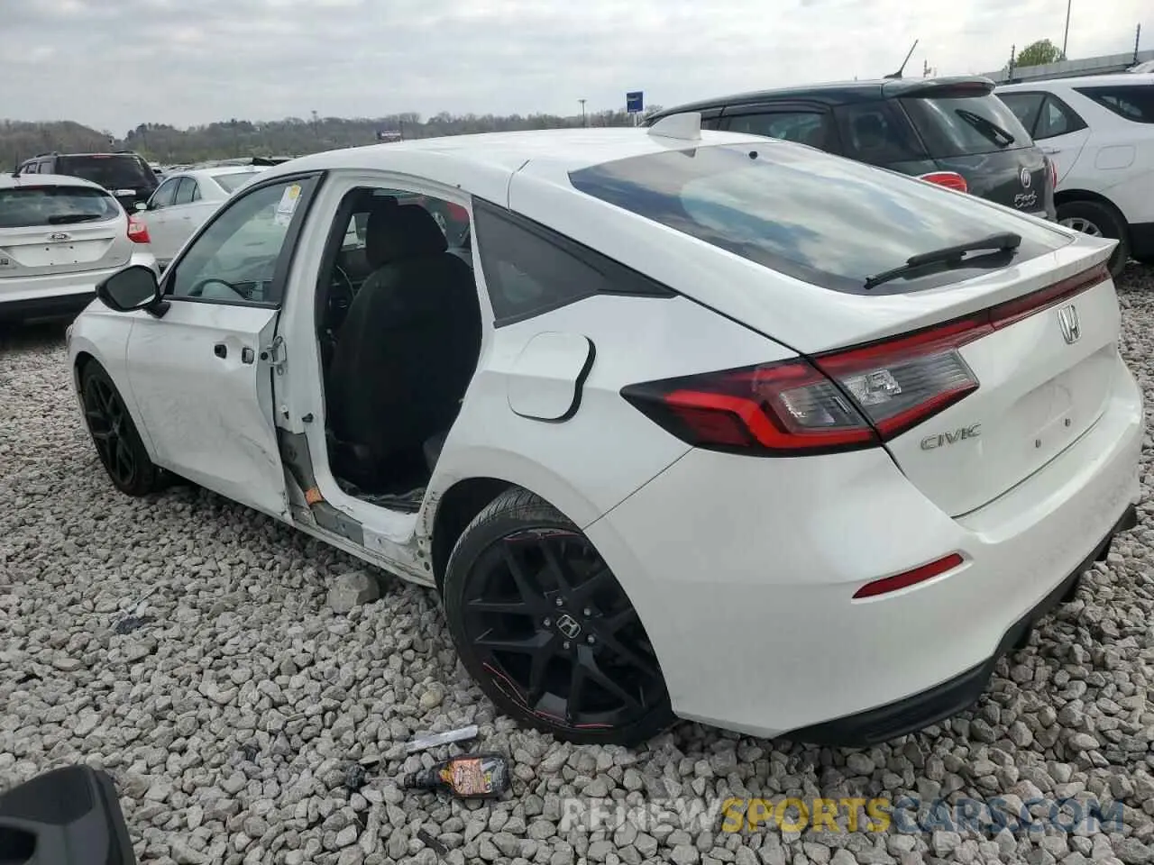 2 Photograph of a damaged car 19XFL2H8XNE007334 HONDA CIVIC 2022