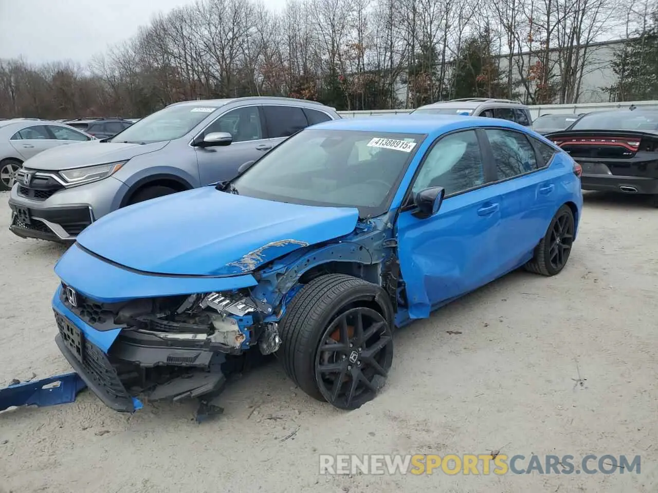 1 Photograph of a damaged car 19XFL2H8XNE009097 HONDA CIVIC 2022