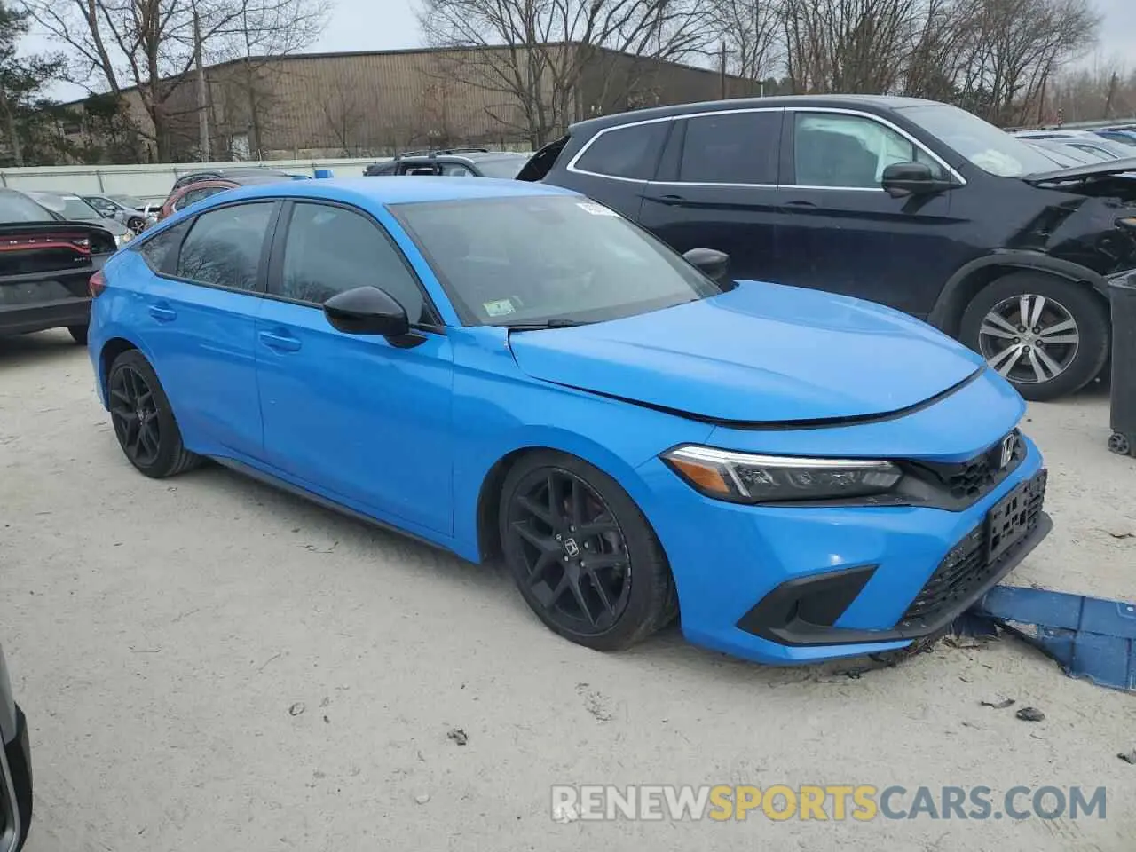 4 Photograph of a damaged car 19XFL2H8XNE009097 HONDA CIVIC 2022