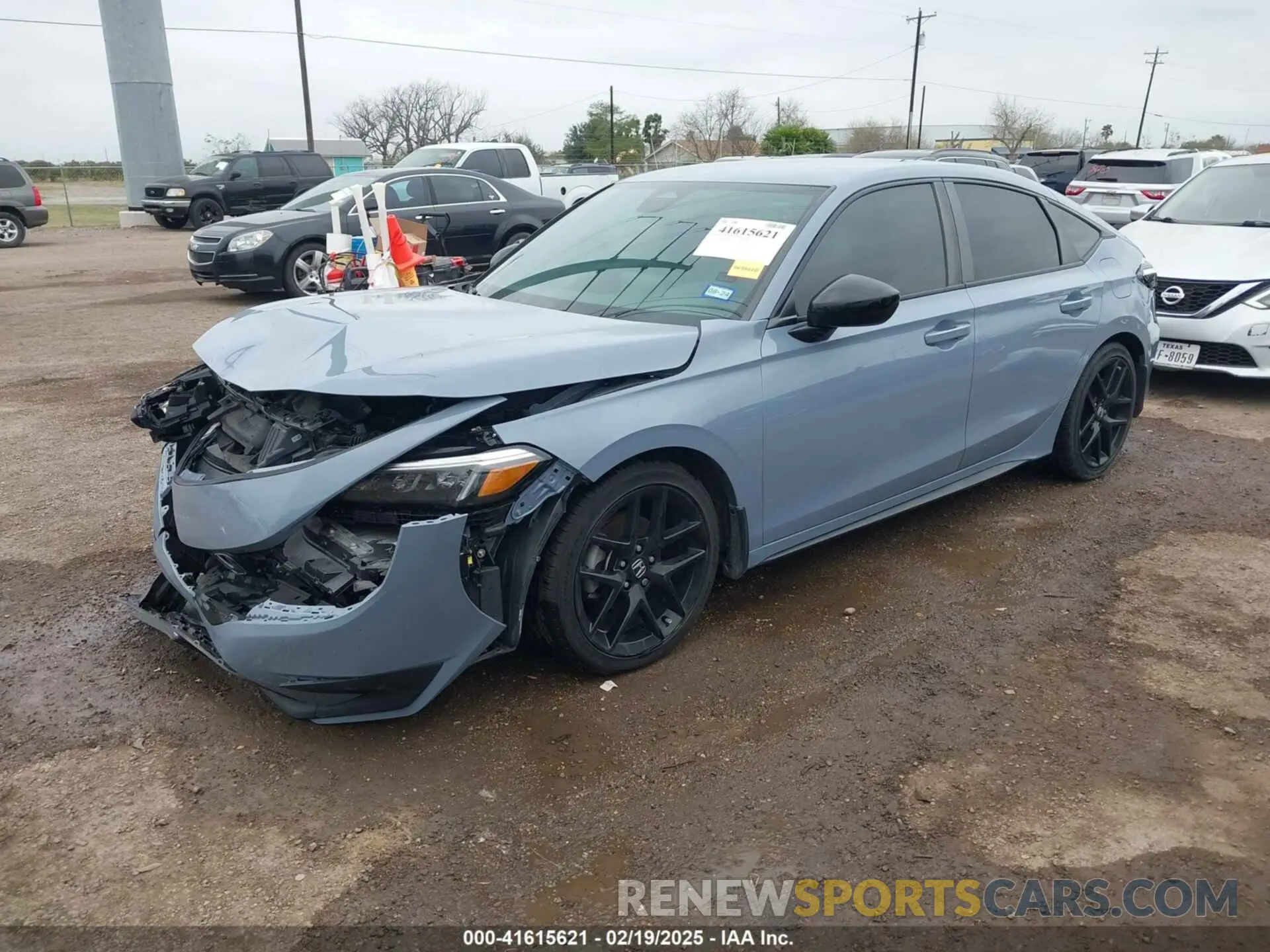 2 Photograph of a damaged car 19XFL2H8XNE020438 HONDA CIVIC 2022