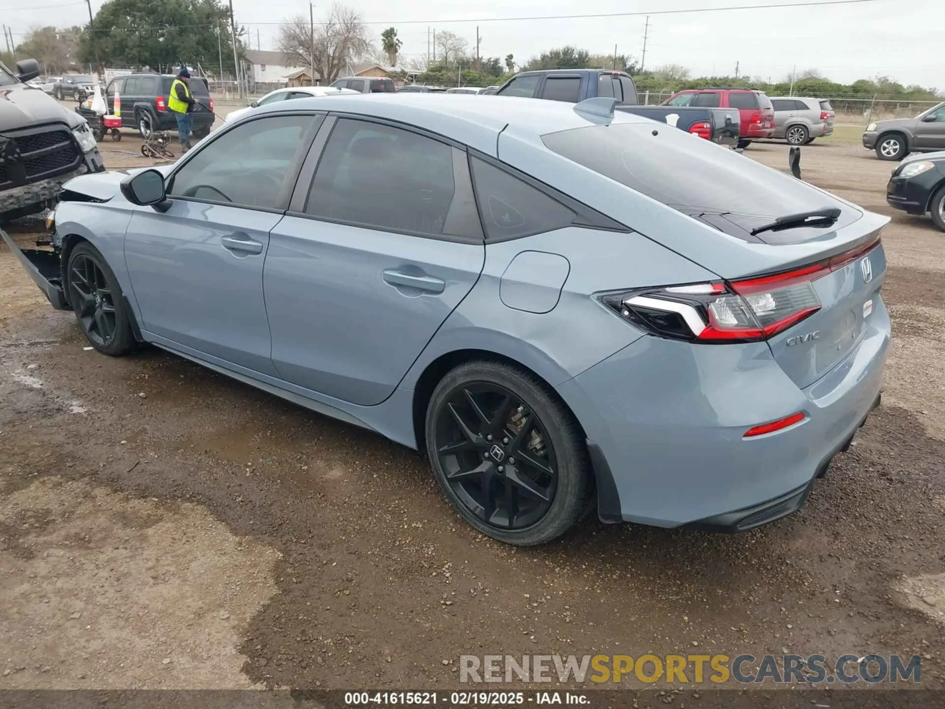 3 Photograph of a damaged car 19XFL2H8XNE020438 HONDA CIVIC 2022