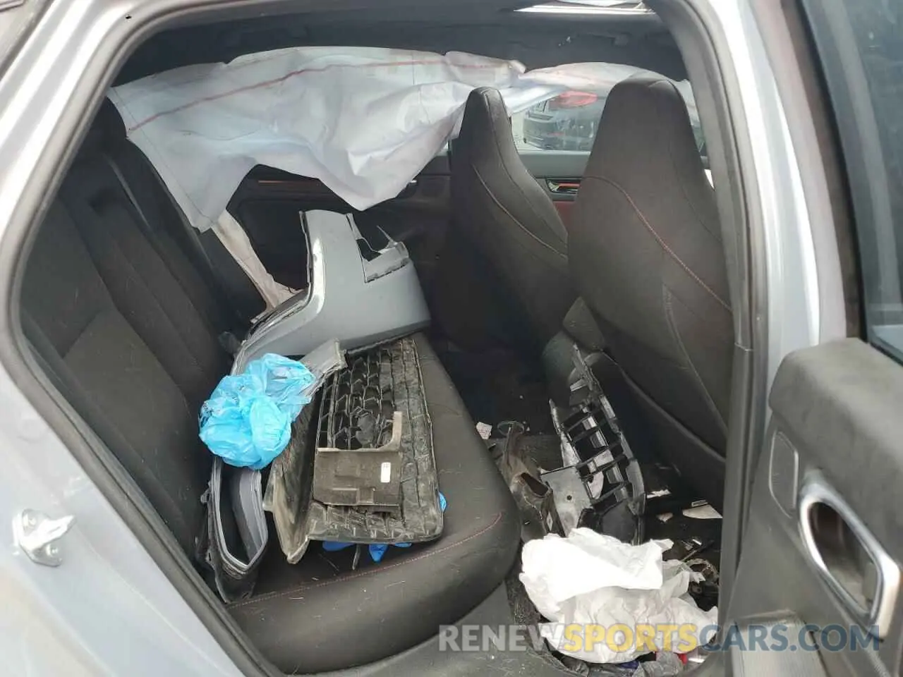 10 Photograph of a damaged car 2HGFE1E53NH470744 HONDA CIVIC 2022