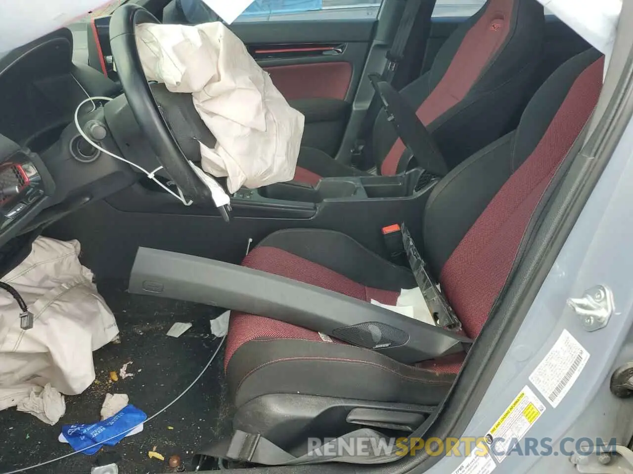 7 Photograph of a damaged car 2HGFE1E53NH470744 HONDA CIVIC 2022