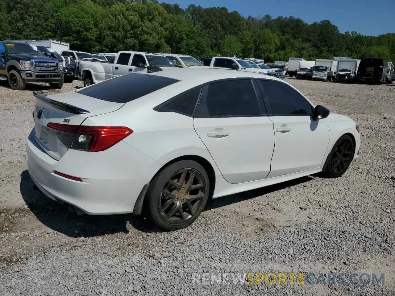 3 Photograph of a damaged car 2HGFE1E56NH471340 HONDA CIVIC 2022