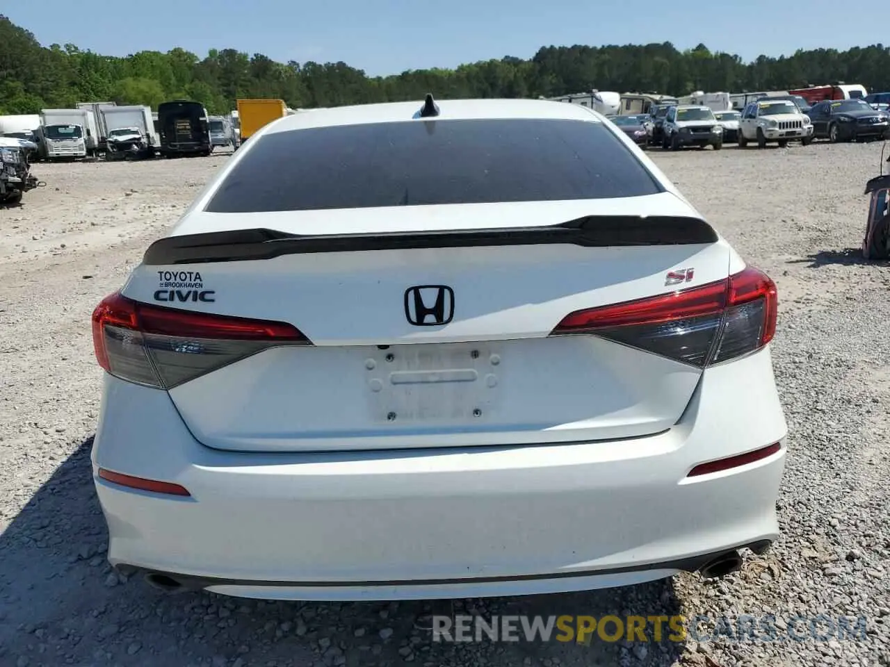 6 Photograph of a damaged car 2HGFE1E56NH471340 HONDA CIVIC 2022