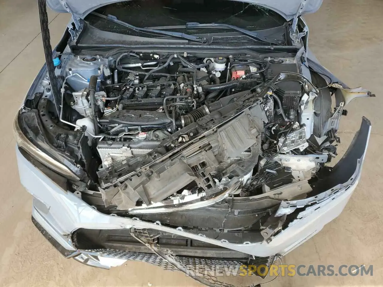 11 Photograph of a damaged car 2HGFE1E56NH472908 HONDA CIVIC 2022