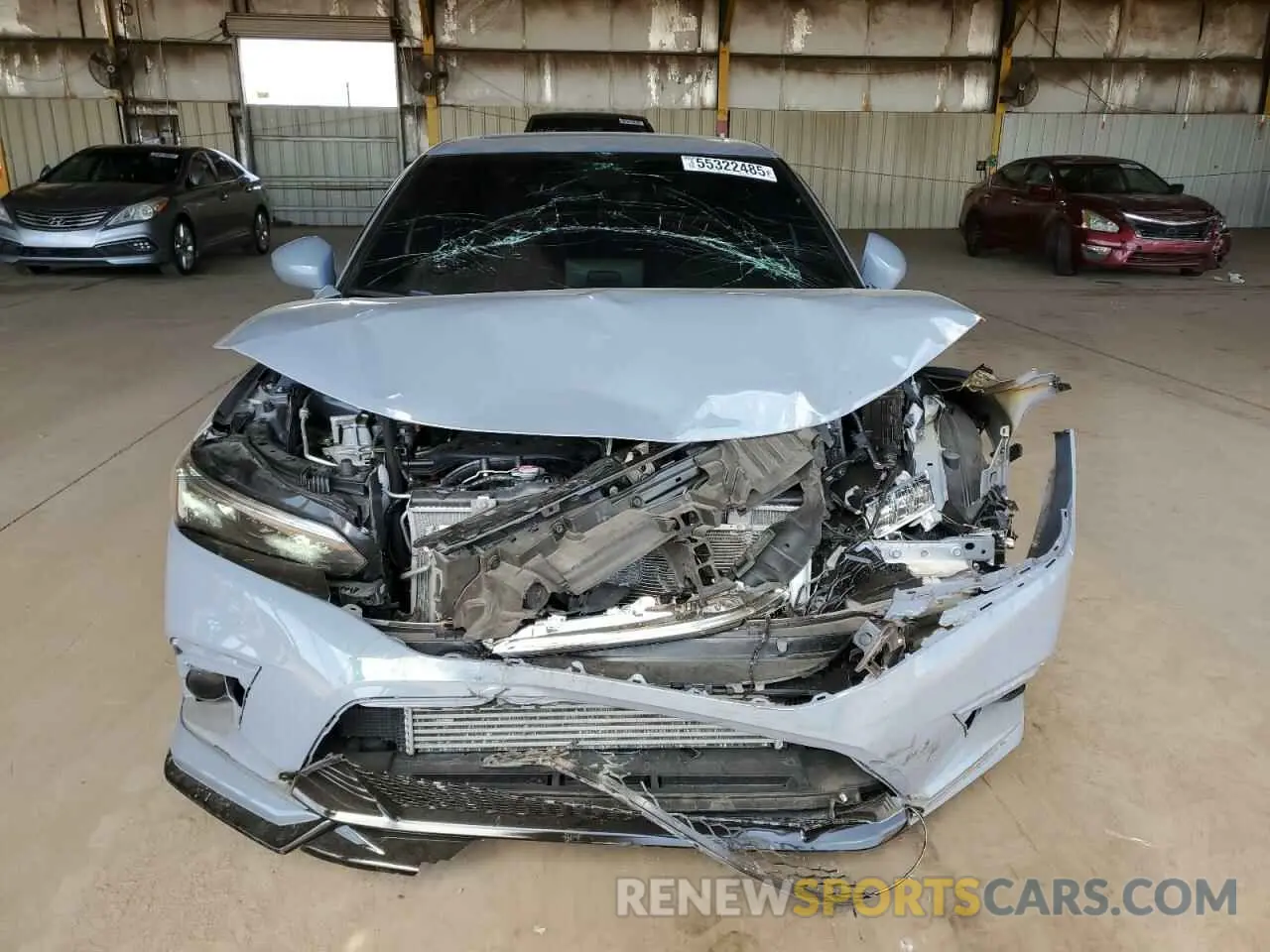 5 Photograph of a damaged car 2HGFE1E56NH472908 HONDA CIVIC 2022