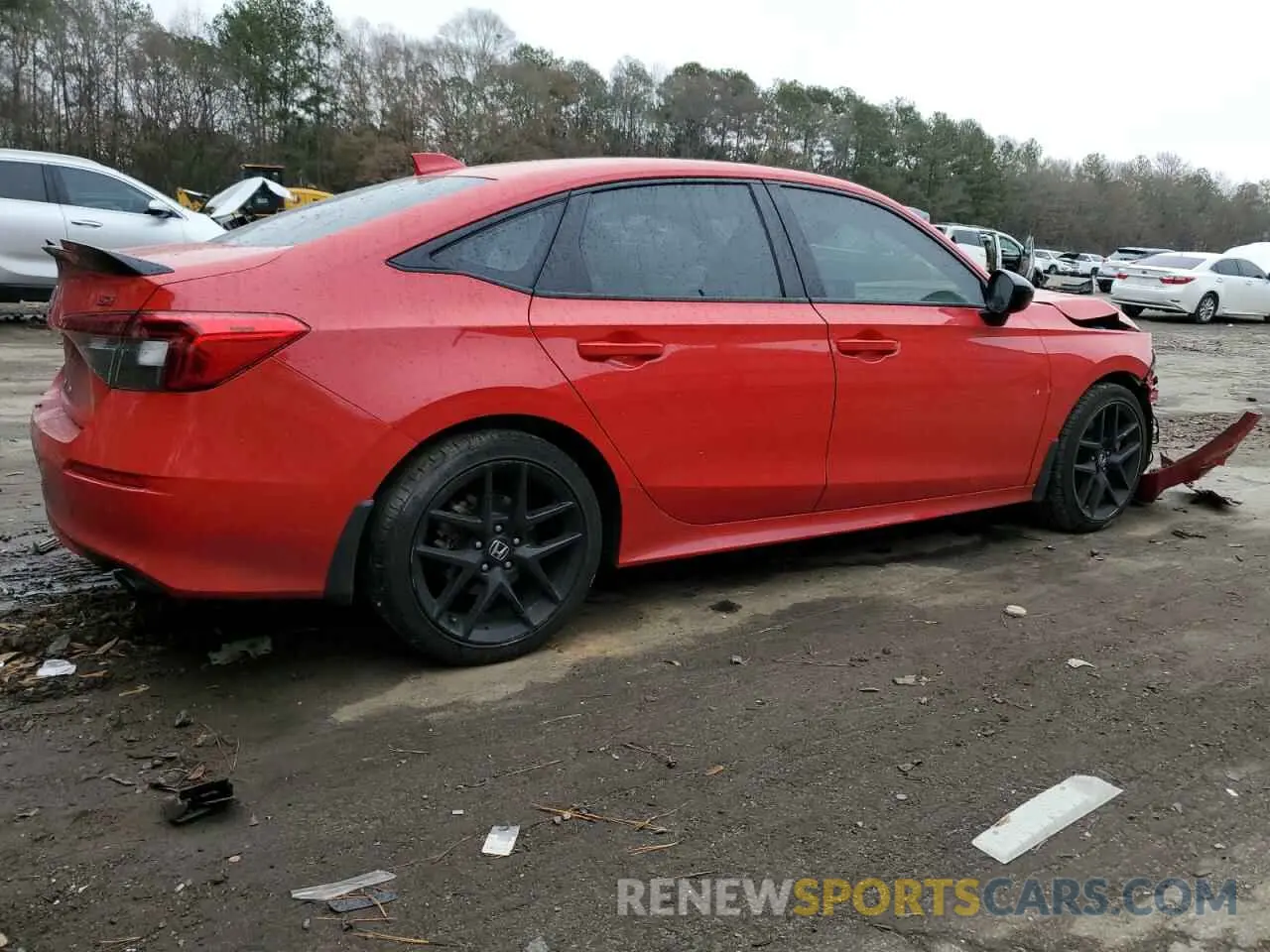 3 Photograph of a damaged car 2HGFE1E57NH473694 HONDA CIVIC 2022