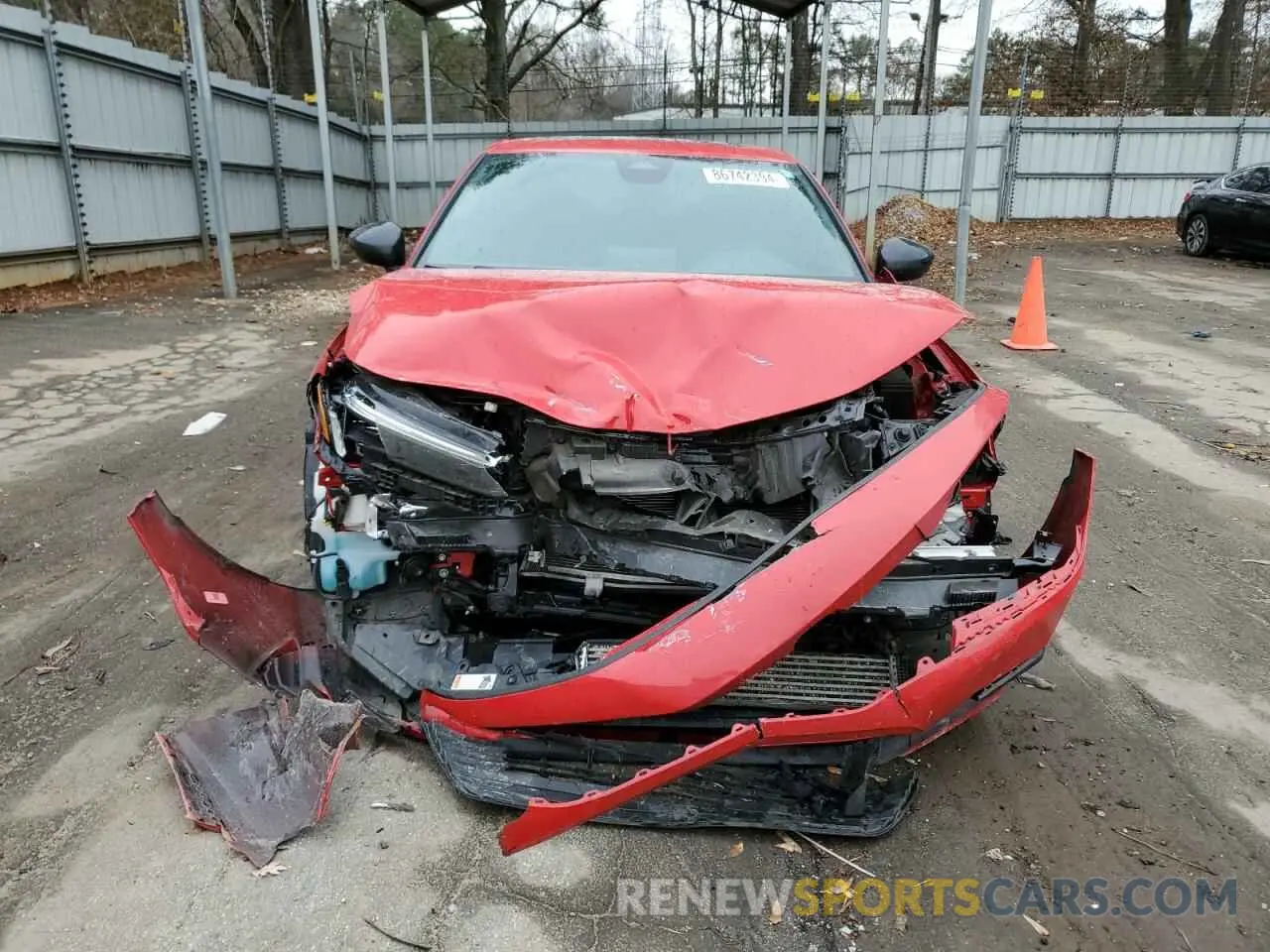 5 Photograph of a damaged car 2HGFE1E57NH473694 HONDA CIVIC 2022