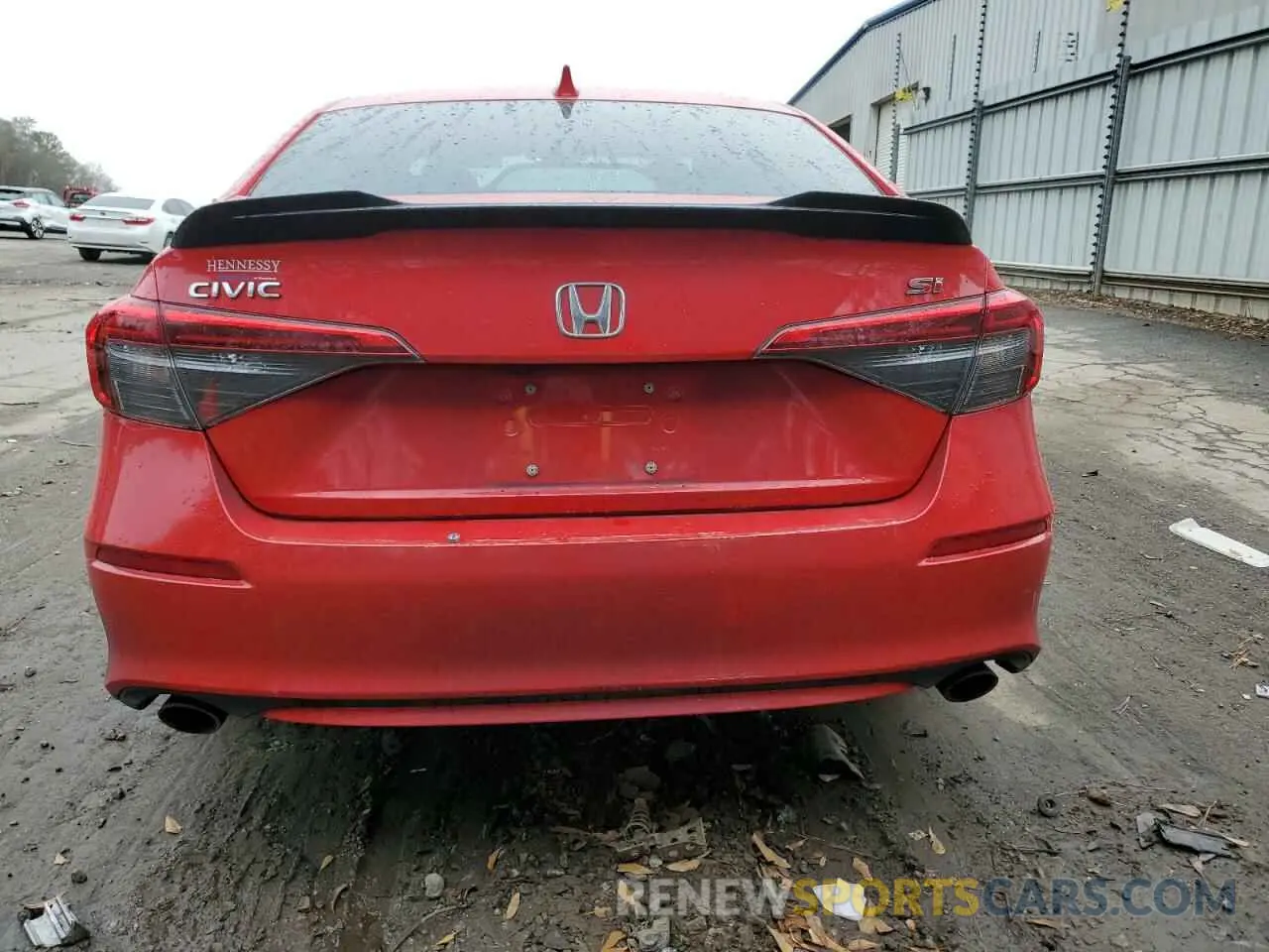 6 Photograph of a damaged car 2HGFE1E57NH473694 HONDA CIVIC 2022