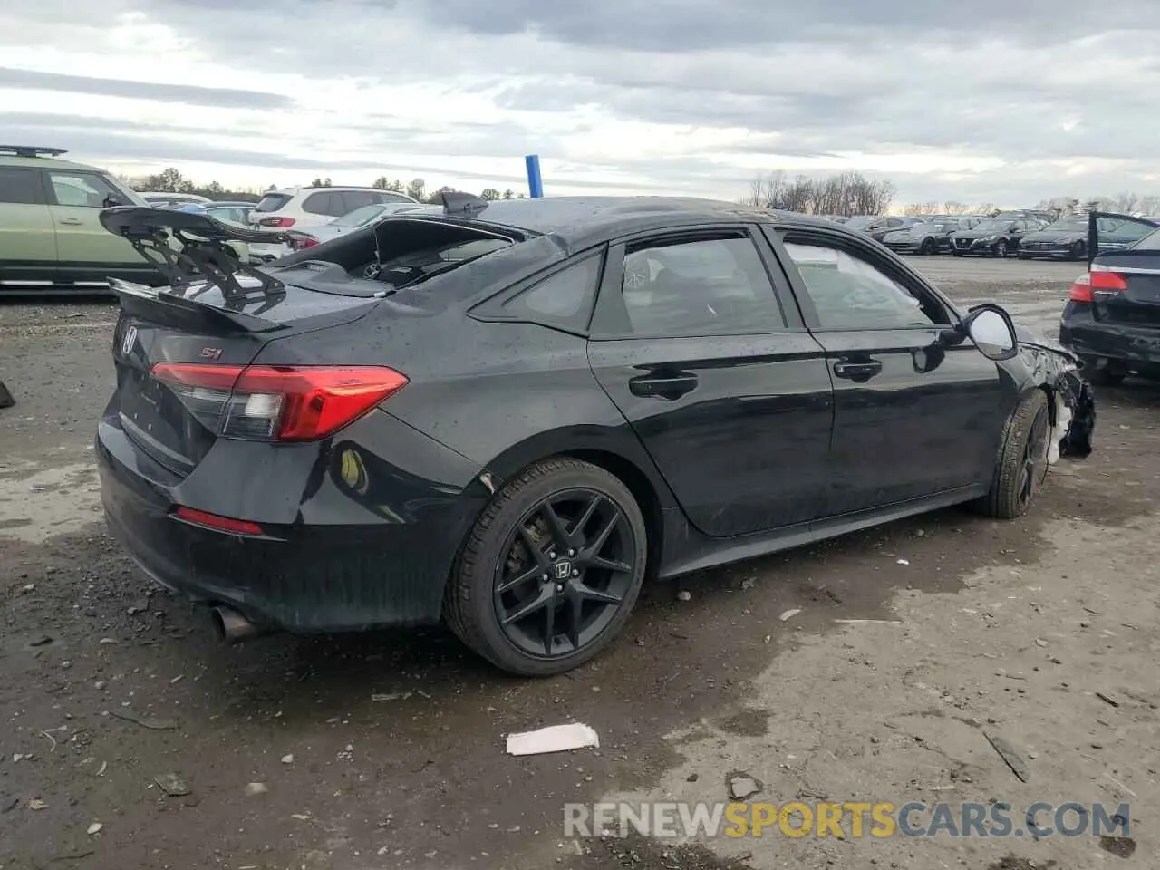 3 Photograph of a damaged car 2HGFE1E57NH474392 HONDA CIVIC 2022