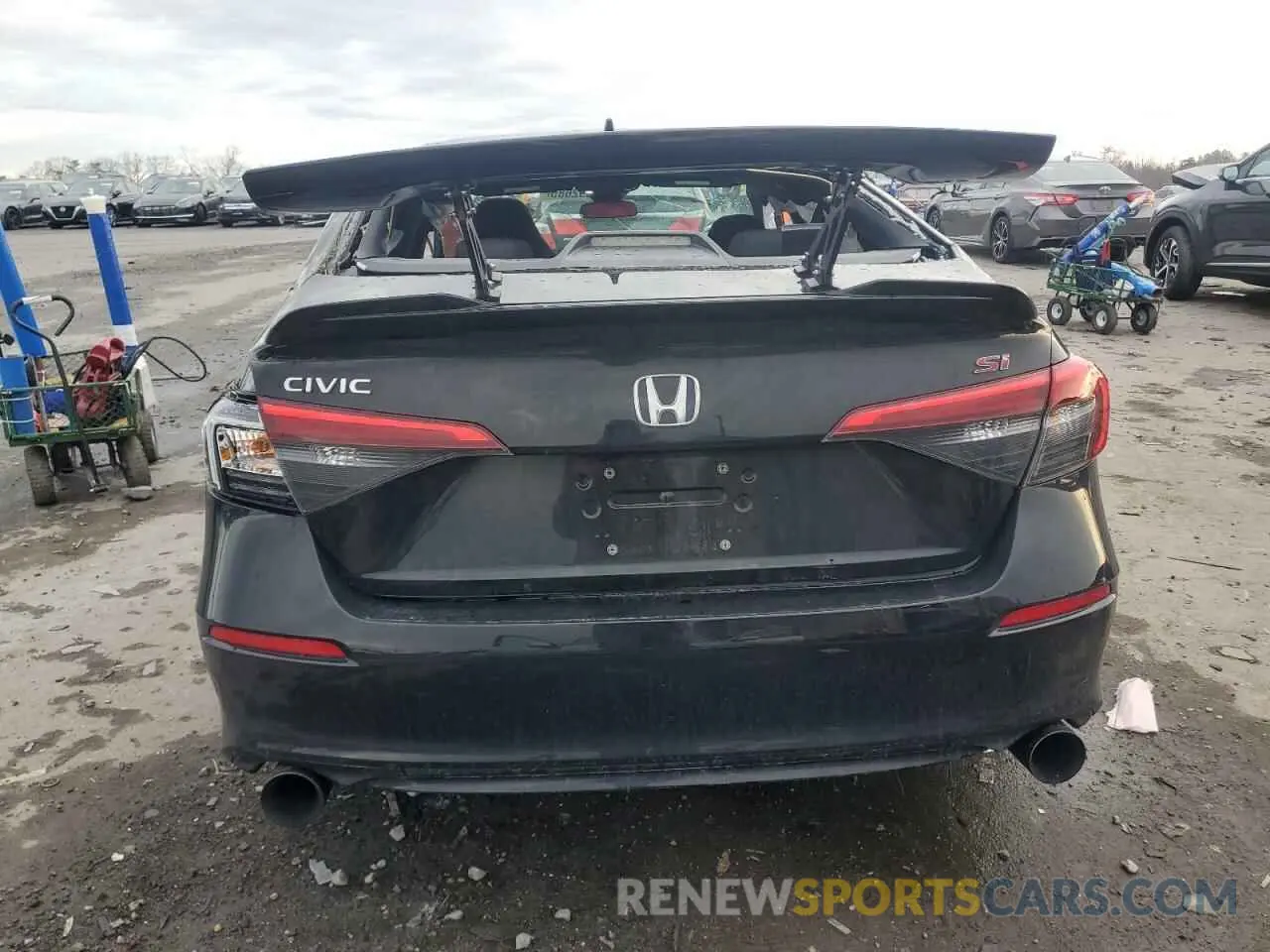 6 Photograph of a damaged car 2HGFE1E57NH474392 HONDA CIVIC 2022