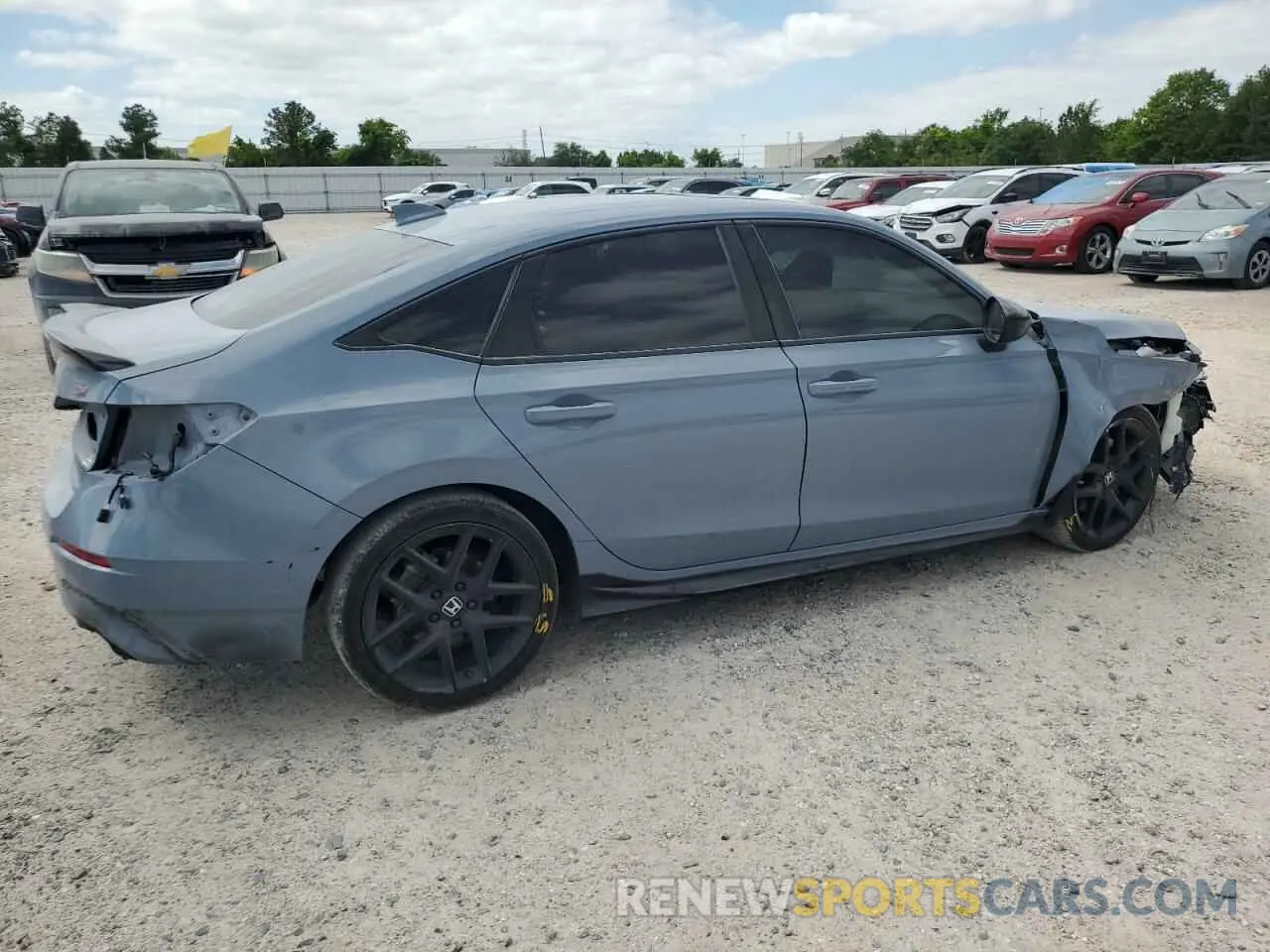3 Photograph of a damaged car 2HGFE1E58NH474272 HONDA CIVIC 2022