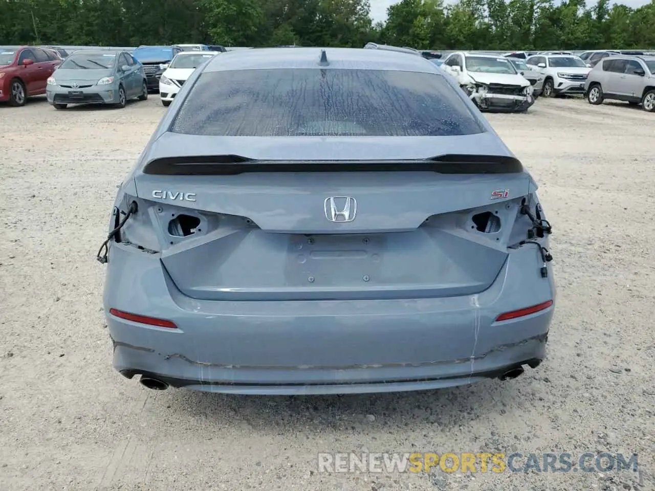 6 Photograph of a damaged car 2HGFE1E58NH474272 HONDA CIVIC 2022