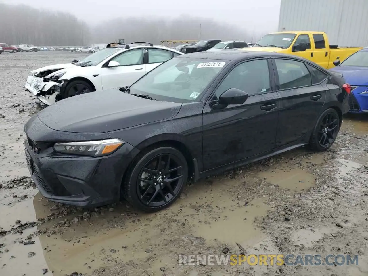 1 Photograph of a damaged car 2HGFE1E59NH470229 HONDA CIVIC 2022