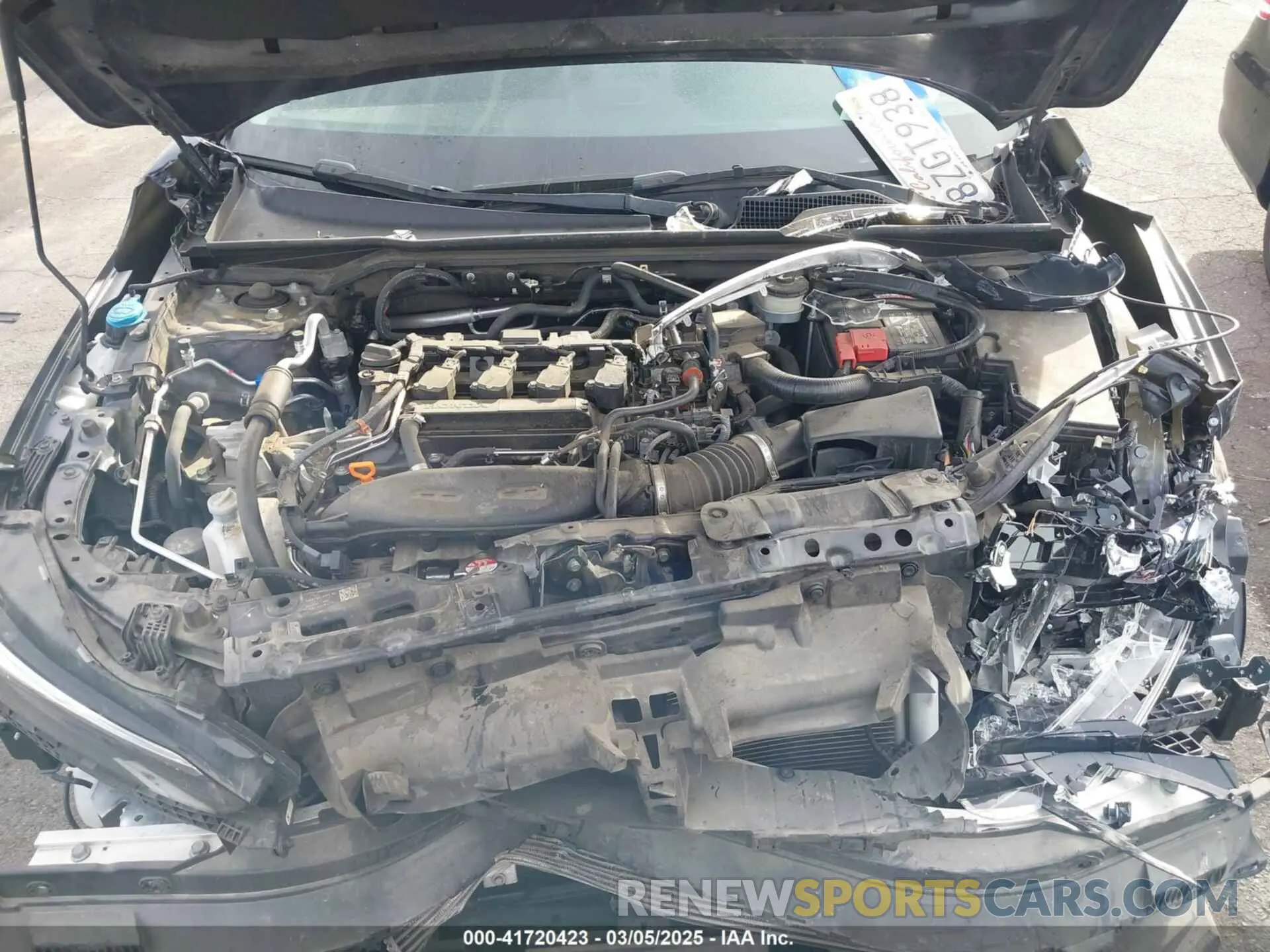 10 Photograph of a damaged car 2HGFE1F70NH310515 HONDA CIVIC 2022