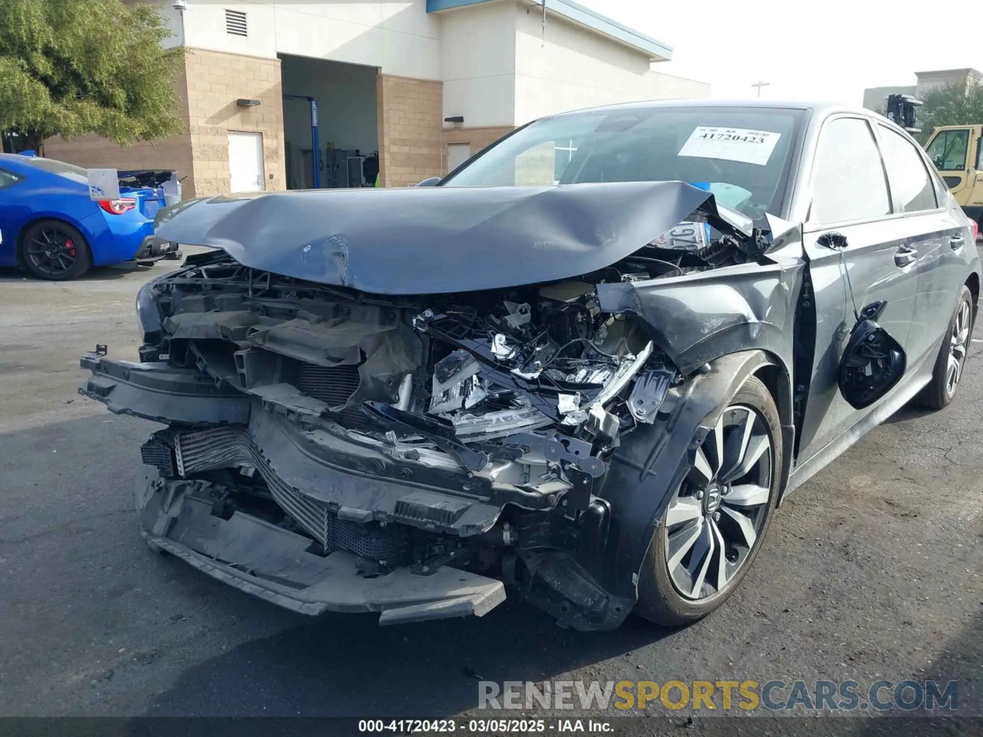 6 Photograph of a damaged car 2HGFE1F70NH310515 HONDA CIVIC 2022