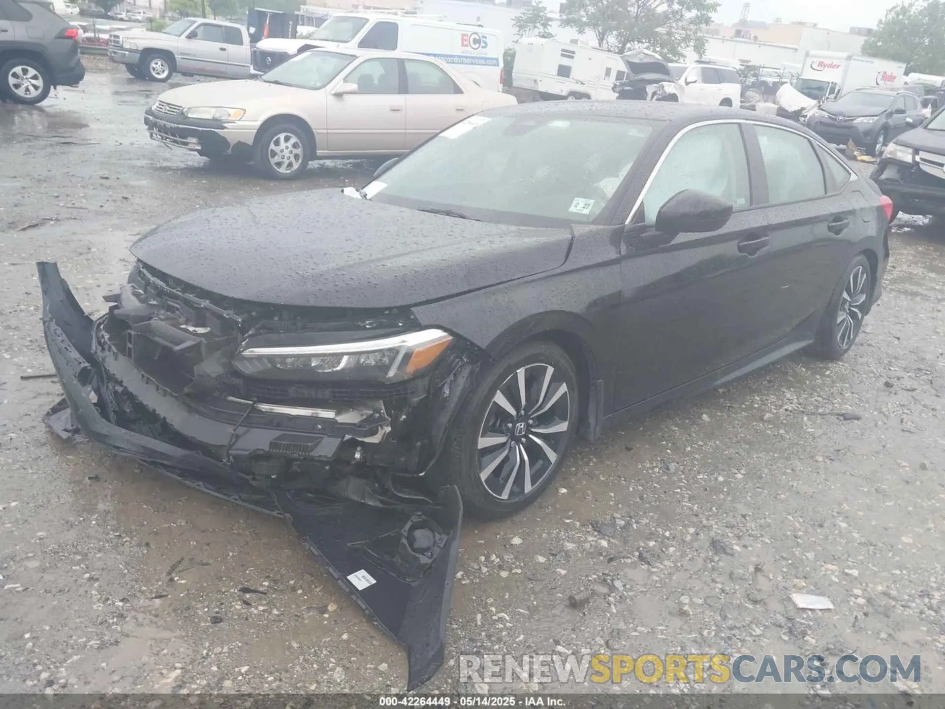 2 Photograph of a damaged car 2HGFE1F70NH320722 HONDA CIVIC 2022