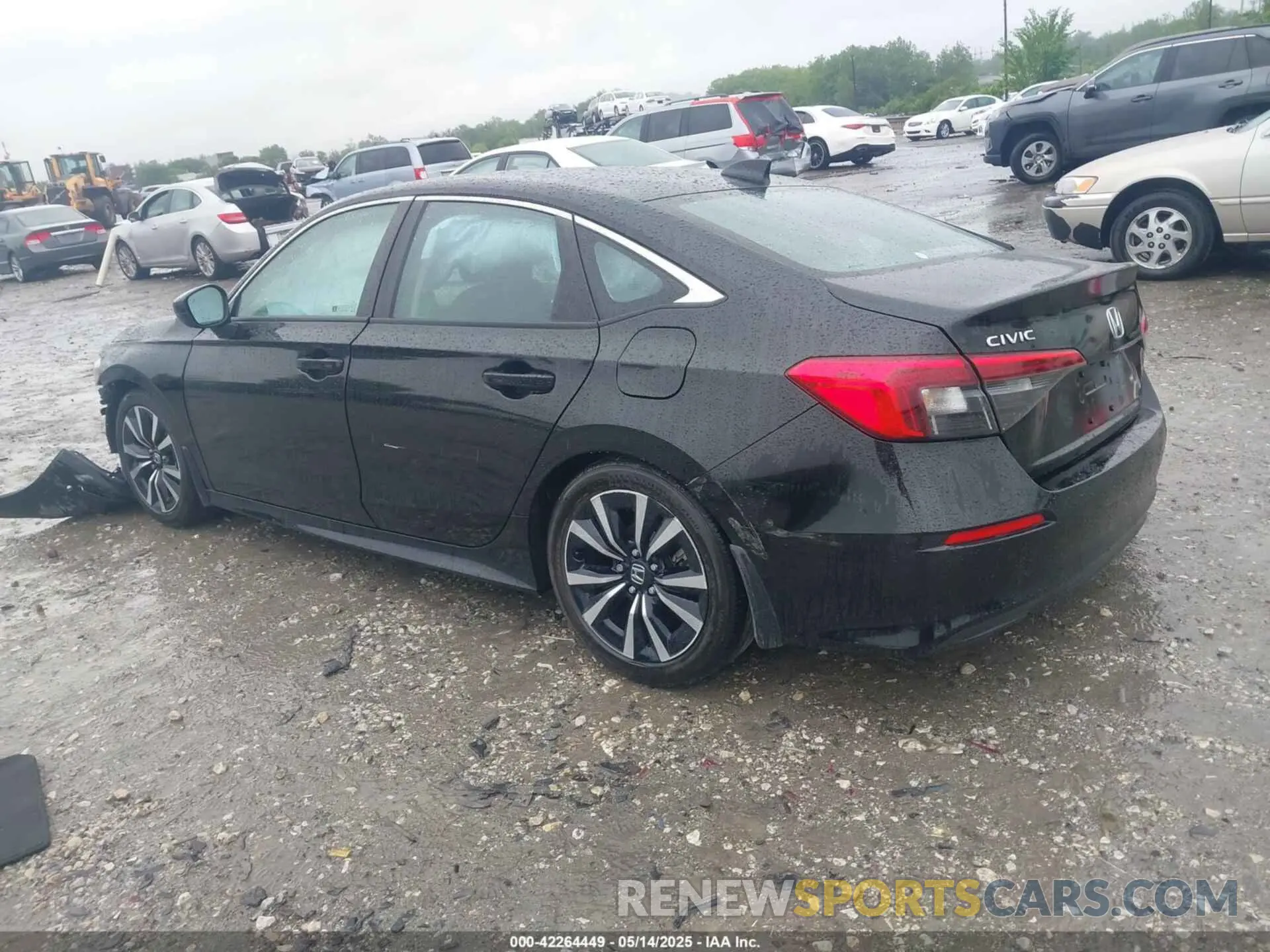 3 Photograph of a damaged car 2HGFE1F70NH320722 HONDA CIVIC 2022