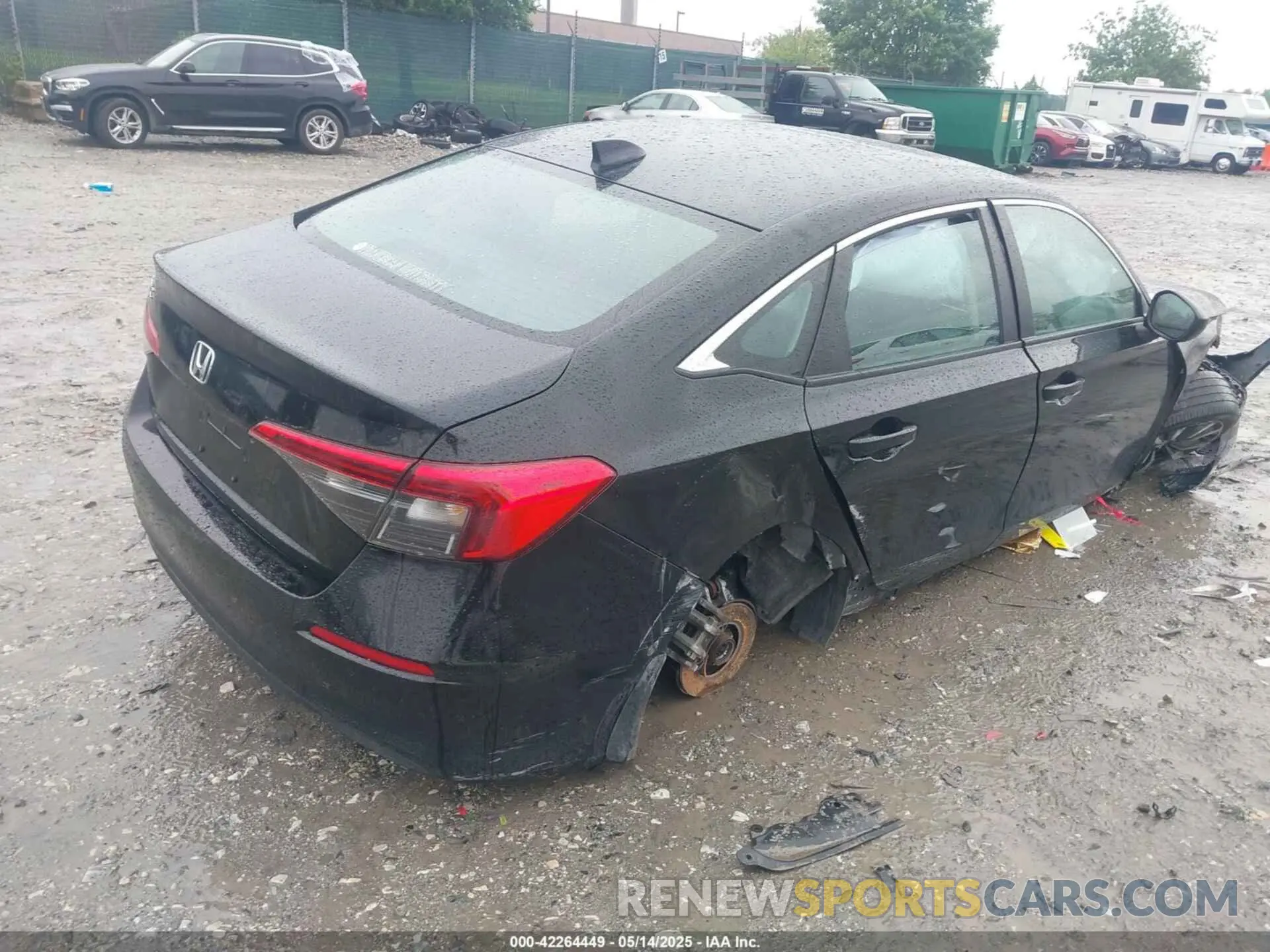 4 Photograph of a damaged car 2HGFE1F70NH320722 HONDA CIVIC 2022