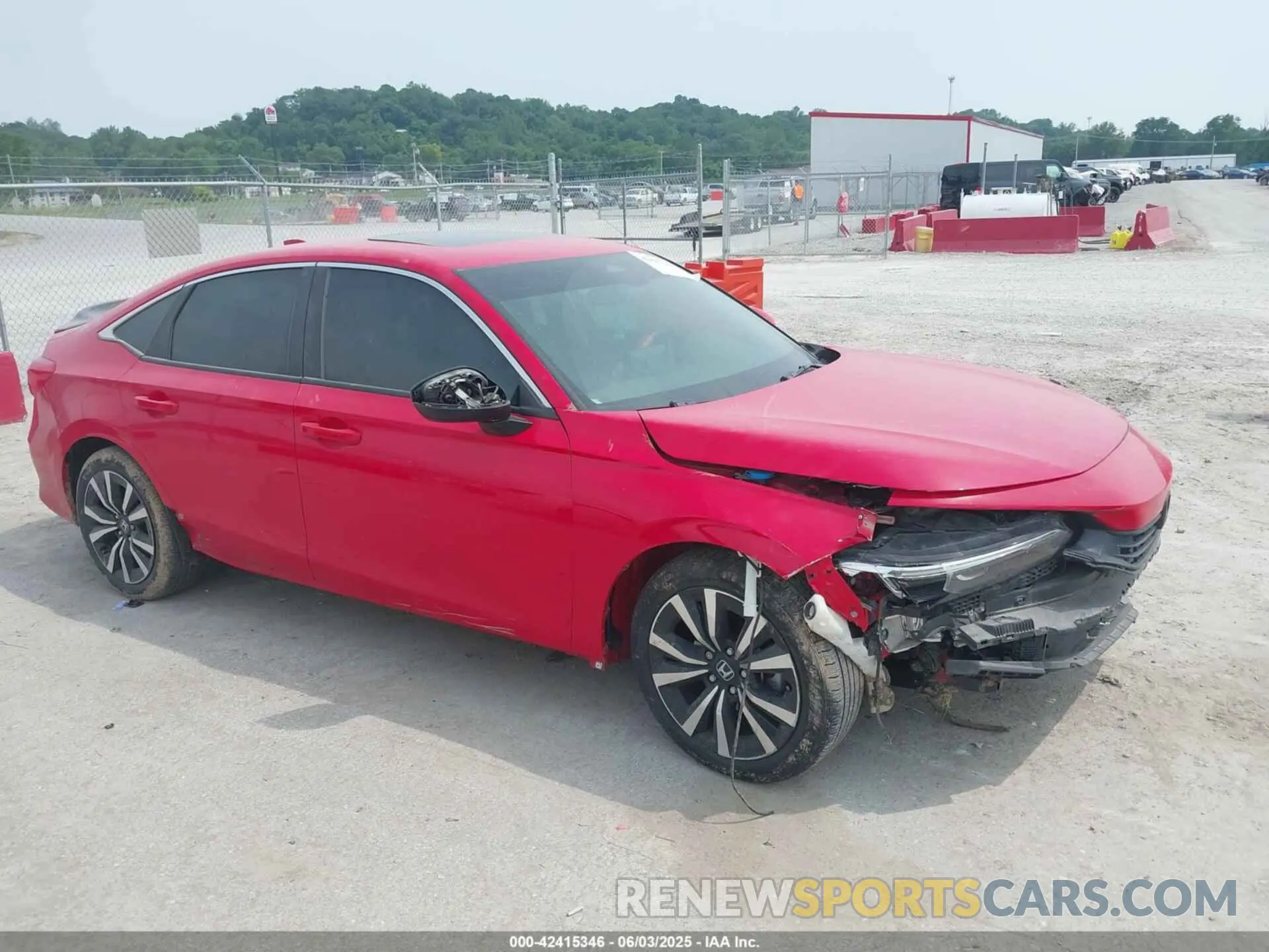 13 Photograph of a damaged car 2HGFE1F71NH302438 HONDA CIVIC 2022