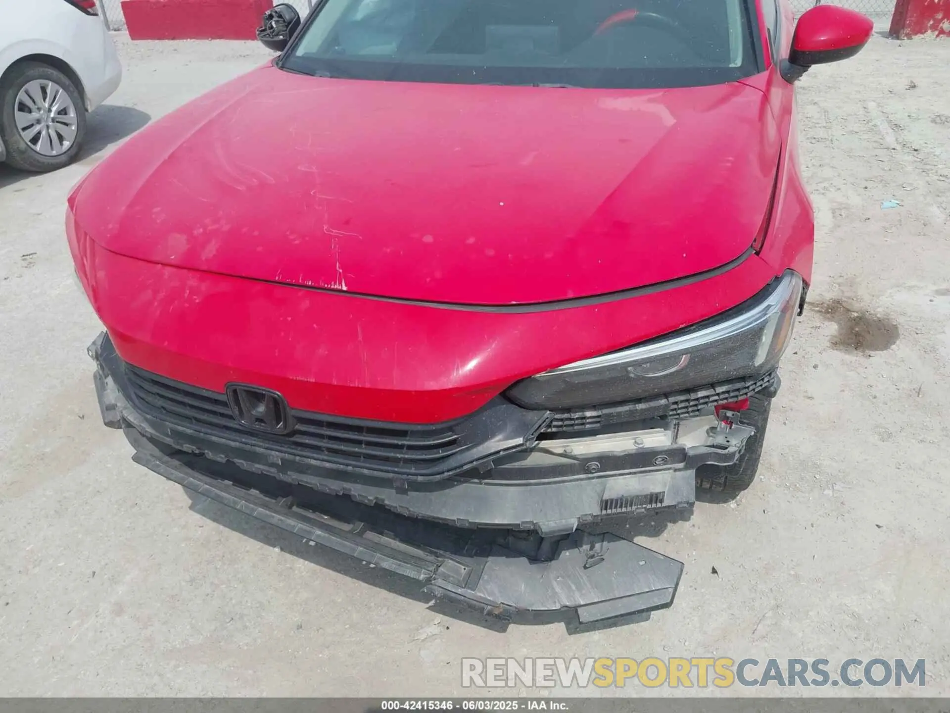 6 Photograph of a damaged car 2HGFE1F71NH302438 HONDA CIVIC 2022