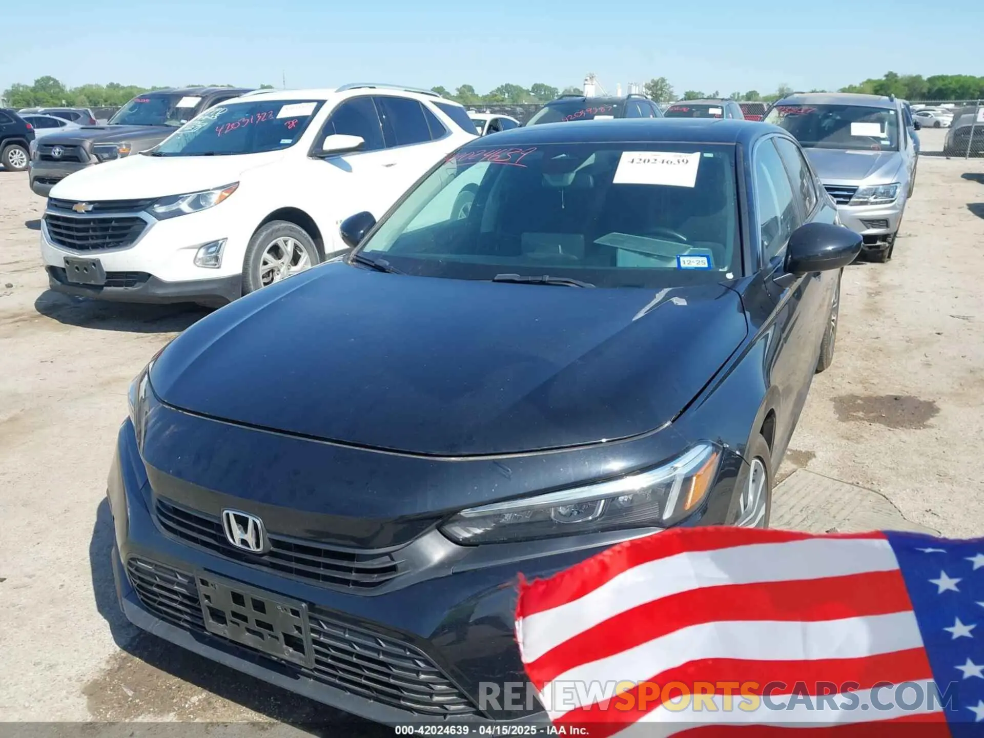 2 Photograph of a damaged car 2HGFE1F71NH312953 HONDA CIVIC 2022