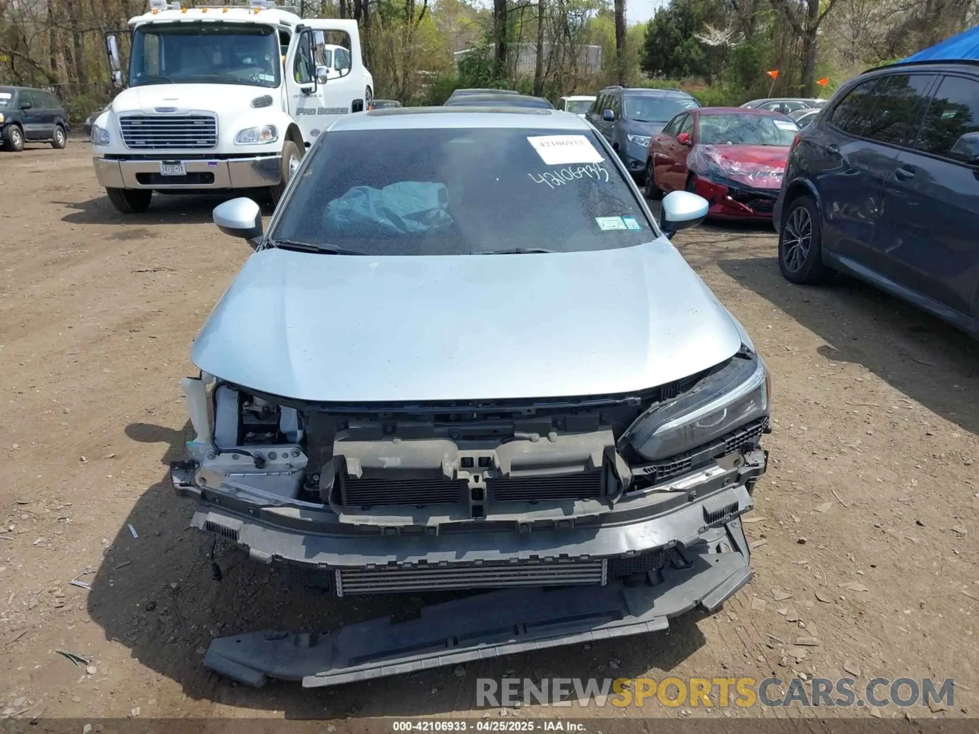 12 Photograph of a damaged car 2HGFE1F72NH318356 HONDA CIVIC 2022