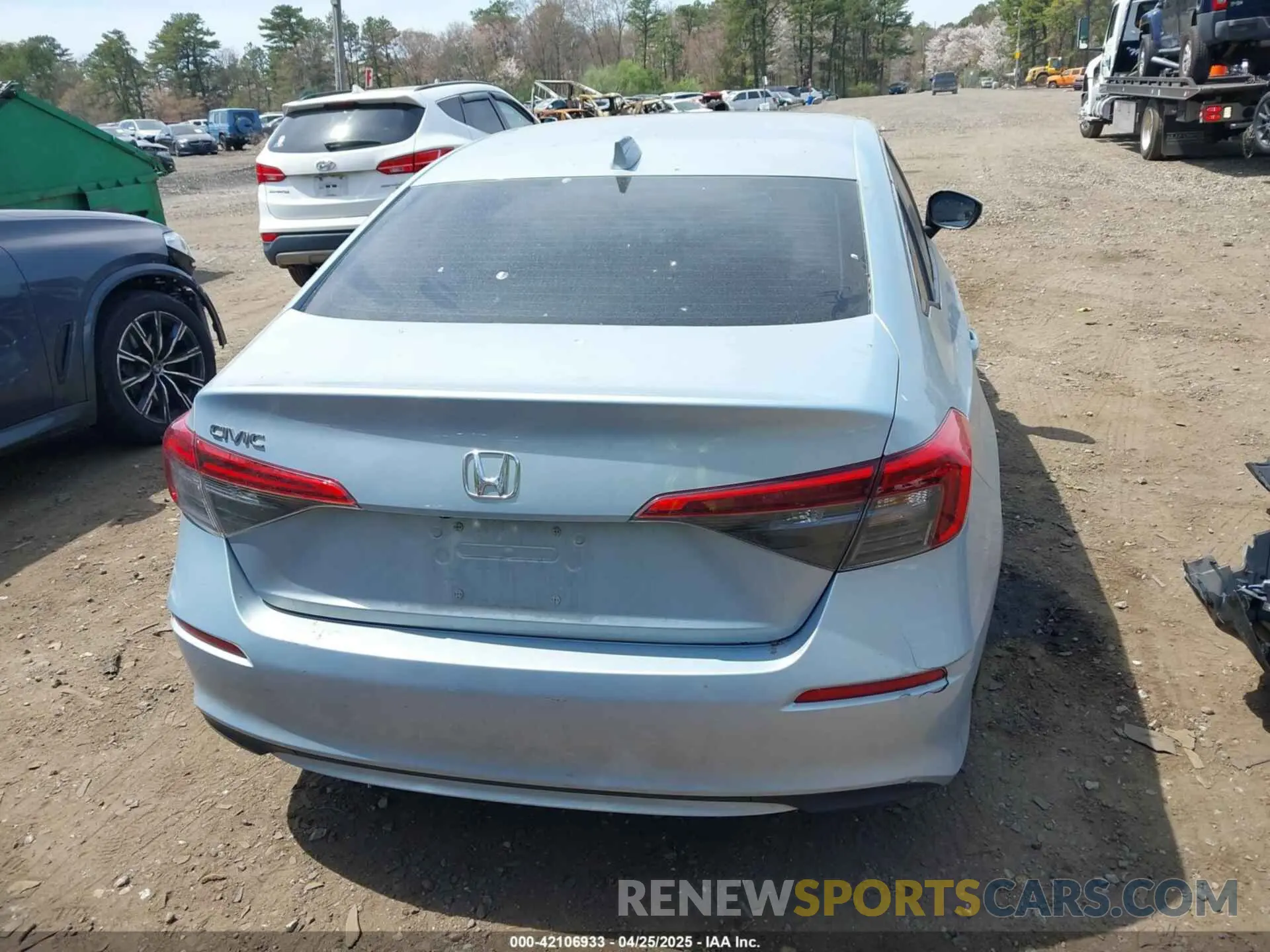 16 Photograph of a damaged car 2HGFE1F72NH318356 HONDA CIVIC 2022