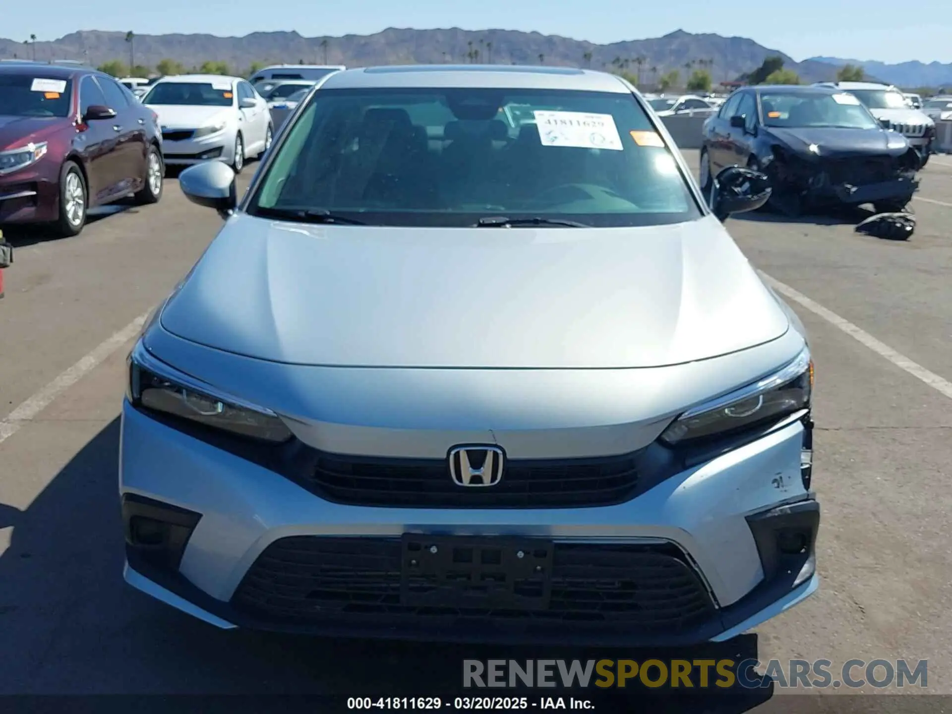 12 Photograph of a damaged car 2HGFE1F72NH322133 HONDA CIVIC 2022