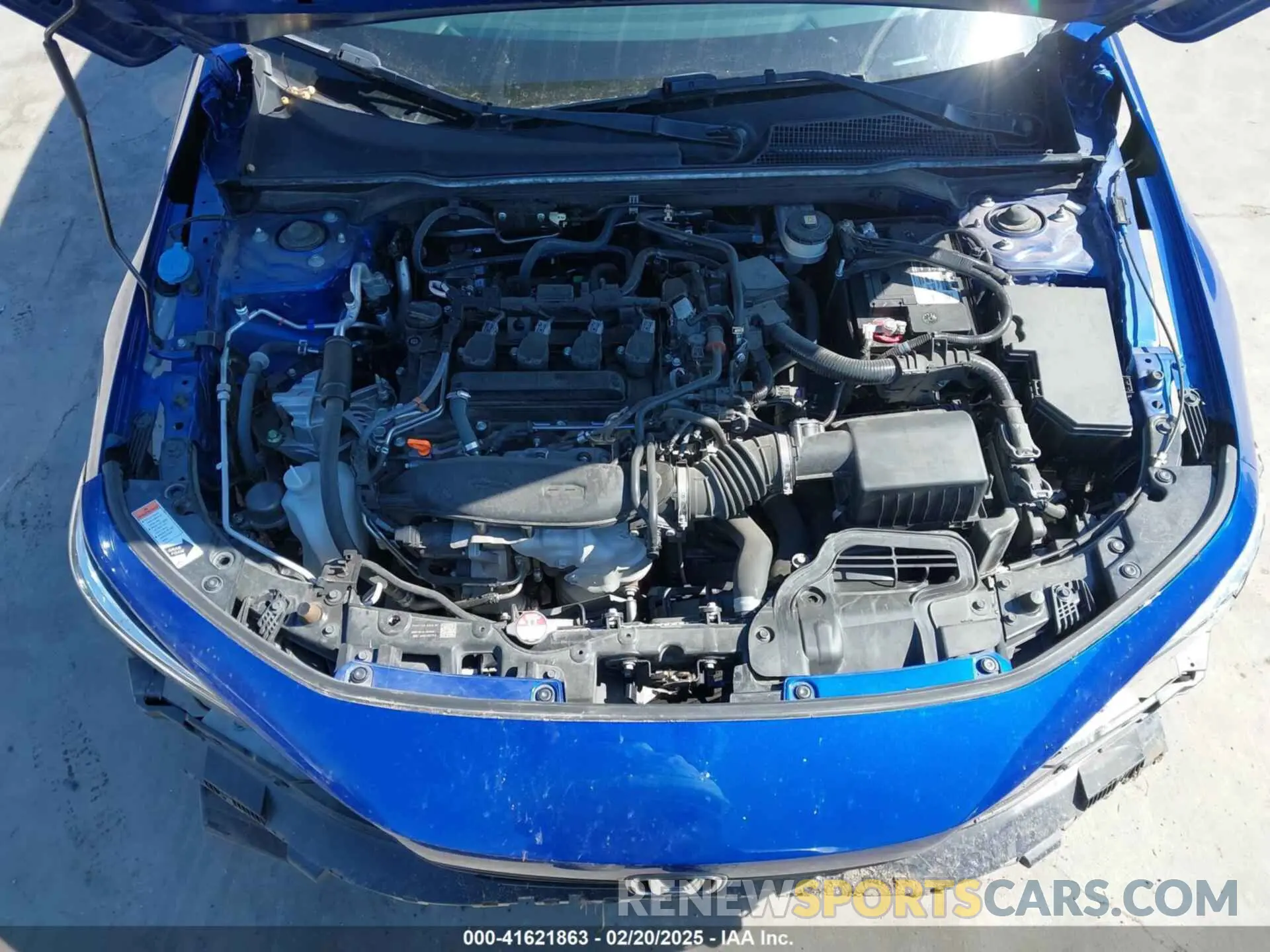 10 Photograph of a damaged car 2HGFE1F72NH325873 HONDA CIVIC 2022