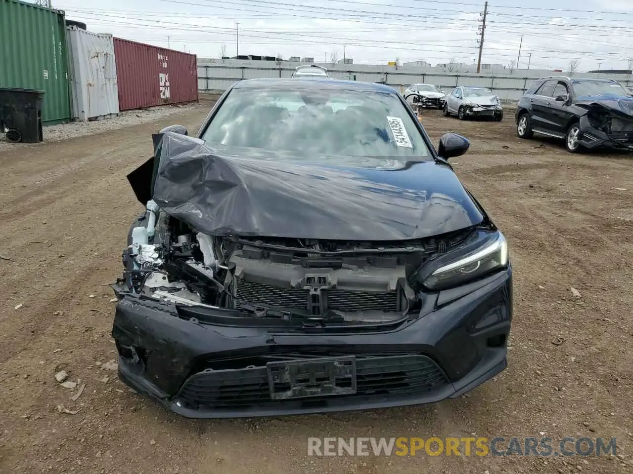 5 Photograph of a damaged car 2HGFE1F72NH327249 HONDA CIVIC 2022