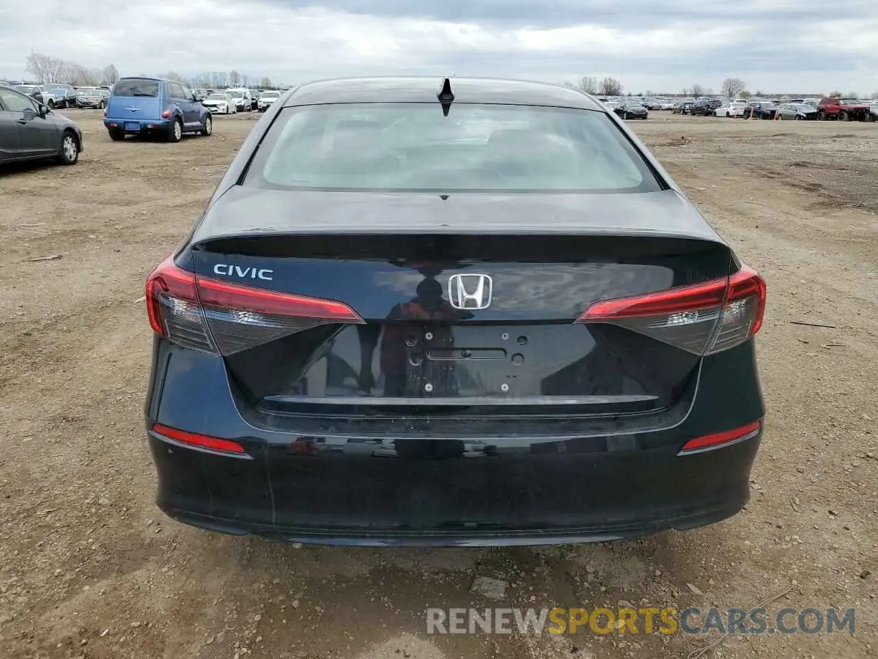 6 Photograph of a damaged car 2HGFE1F72NH327249 HONDA CIVIC 2022