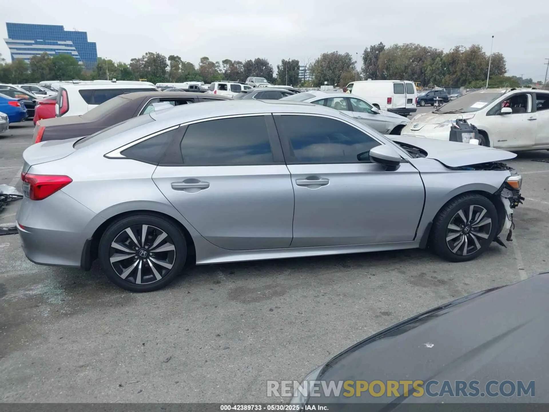 14 Photograph of a damaged car 2HGFE1F73NH313912 HONDA CIVIC 2022