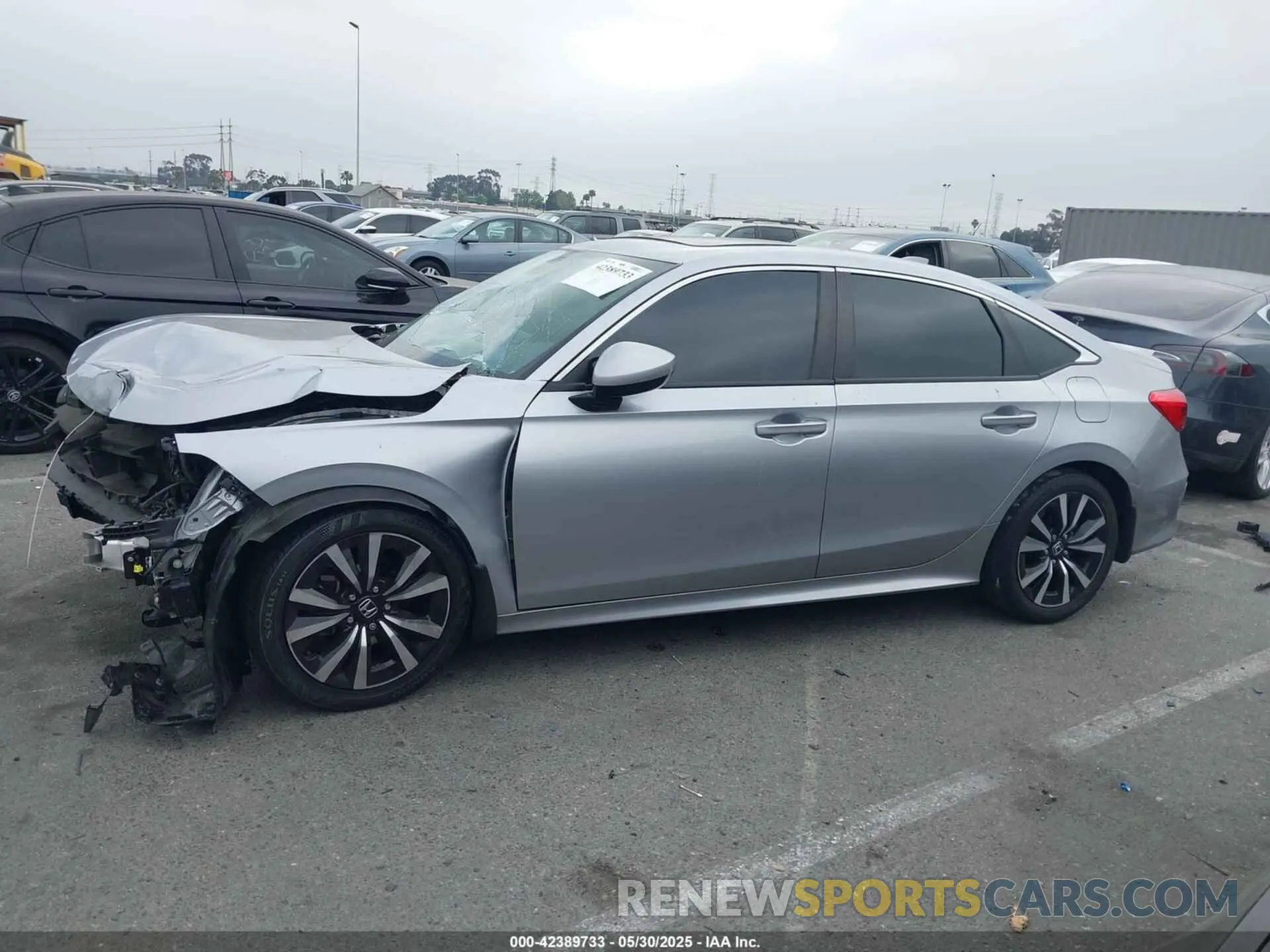 15 Photograph of a damaged car 2HGFE1F73NH313912 HONDA CIVIC 2022