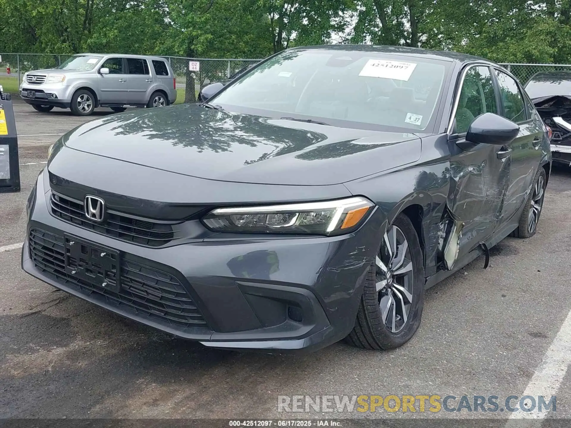 2 Photograph of a damaged car 2HGFE1F73NH315899 HONDA CIVIC 2022