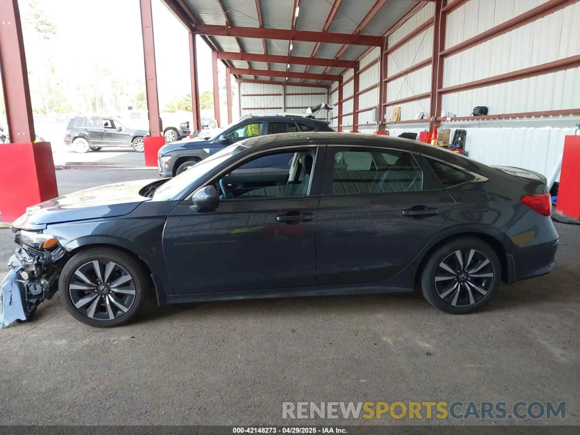 14 Photograph of a damaged car 2HGFE1F73NH318592 HONDA CIVIC 2022
