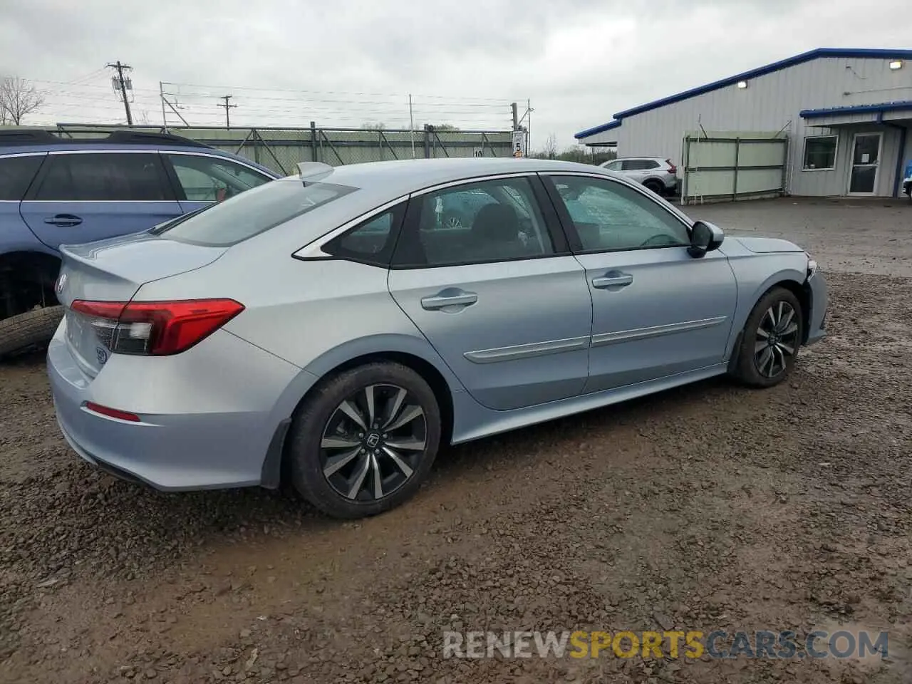 3 Photograph of a damaged car 2HGFE1F74NH306449 HONDA CIVIC 2022