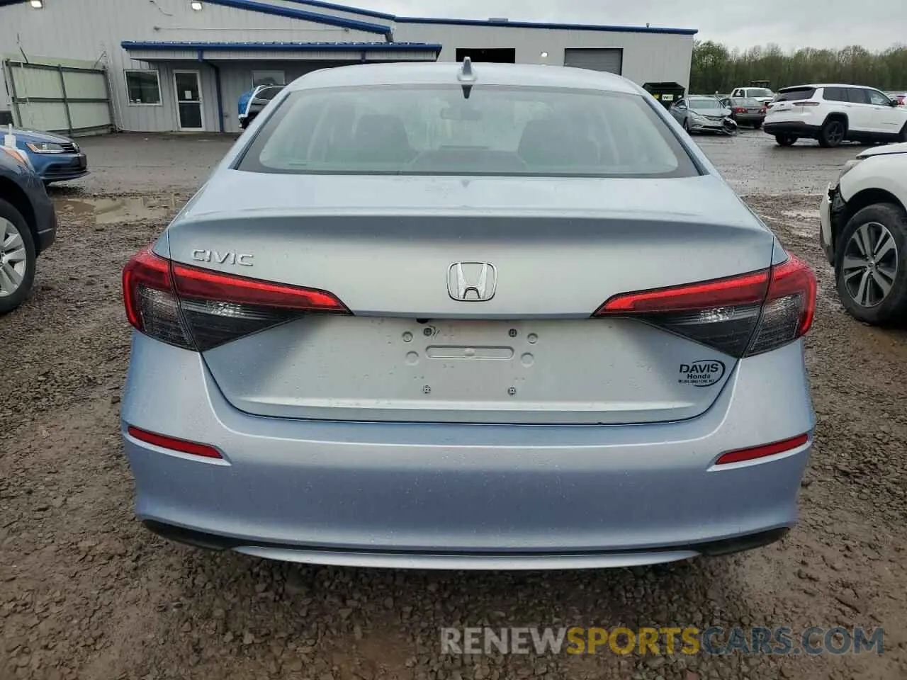6 Photograph of a damaged car 2HGFE1F74NH306449 HONDA CIVIC 2022