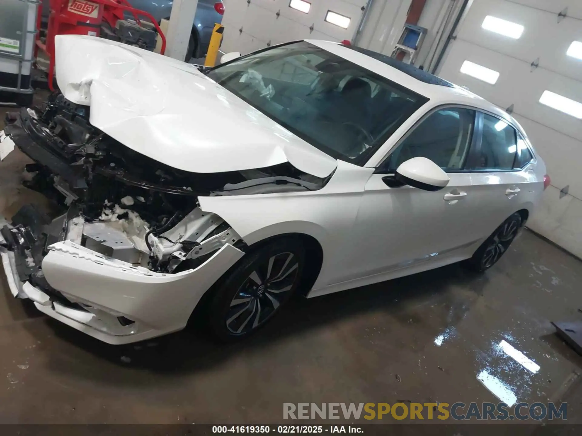 14 Photograph of a damaged car 2HGFE1F74NH313899 HONDA CIVIC 2022