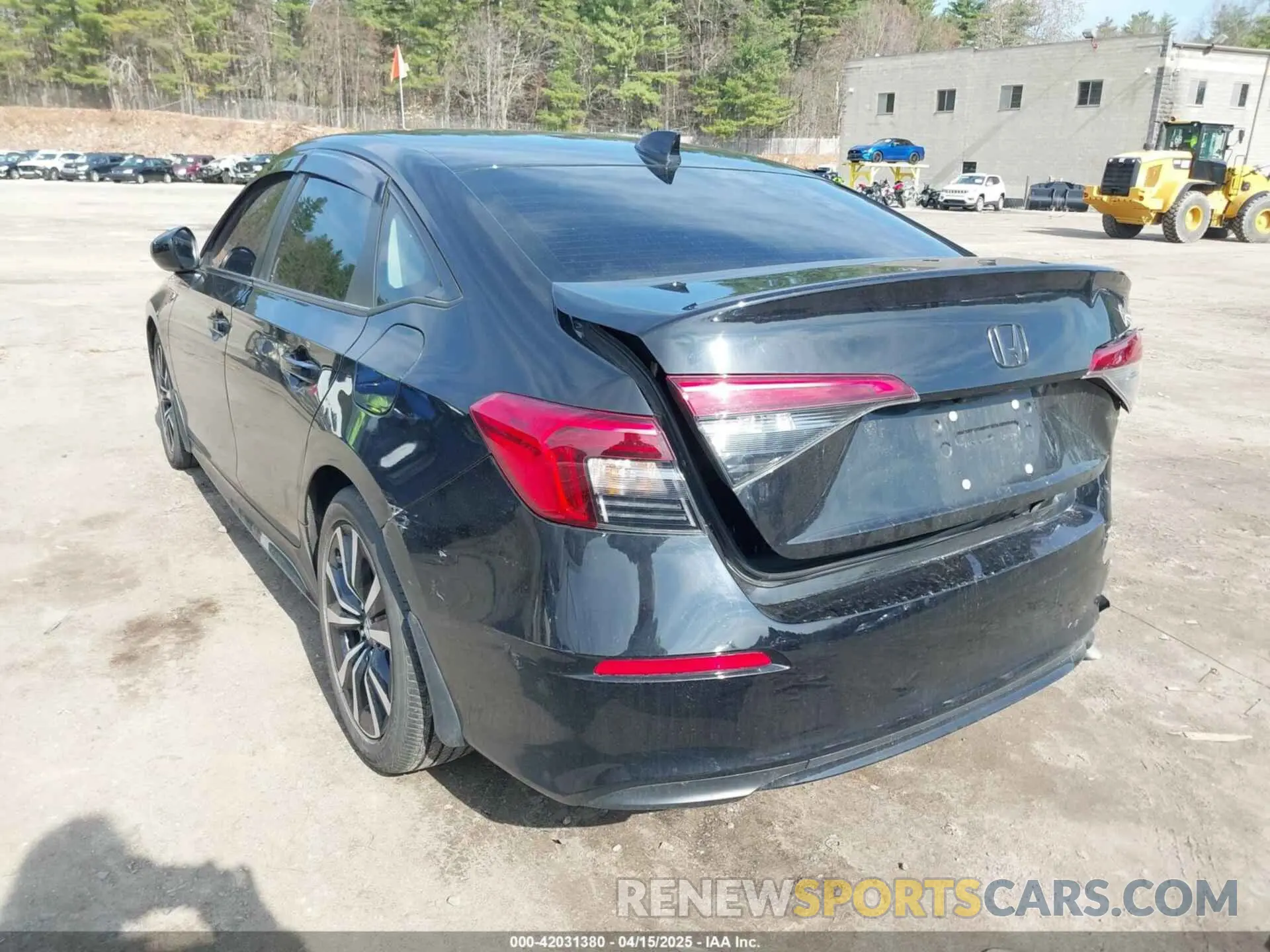 6 Photograph of a damaged car 2HGFE1F74NH319878 HONDA CIVIC 2022