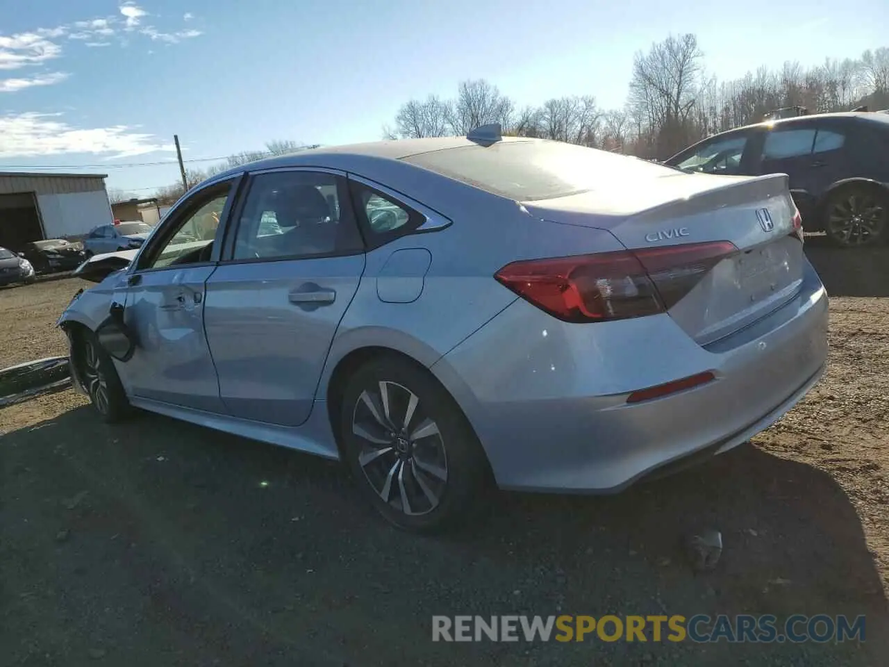 2 Photograph of a damaged car 2HGFE1F74NH328502 HONDA CIVIC 2022