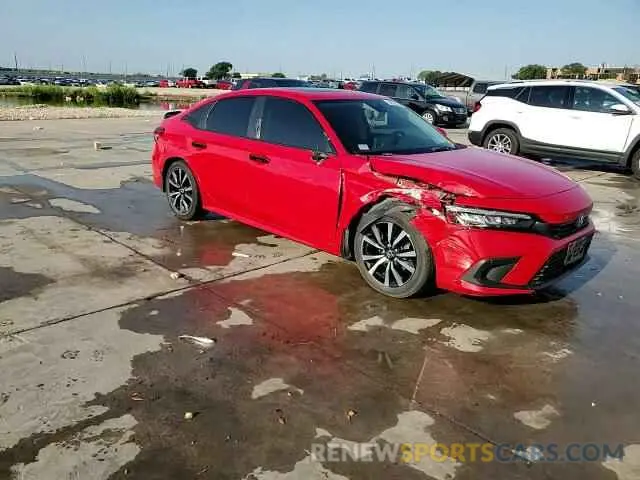 13 Photograph of a damaged car 2HGFE1F75NH303883 HONDA CIVIC 2022