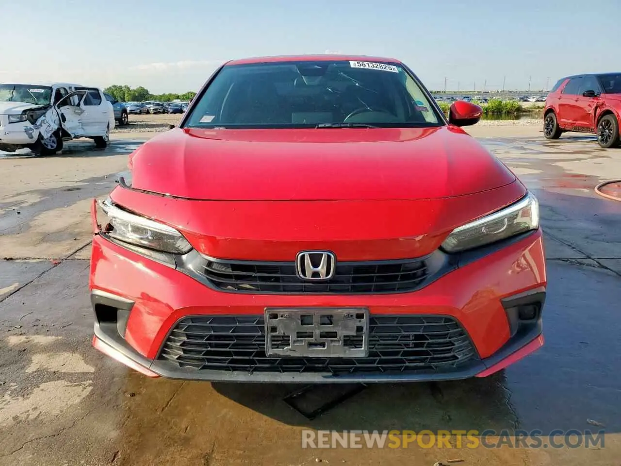 5 Photograph of a damaged car 2HGFE1F75NH303883 HONDA CIVIC 2022