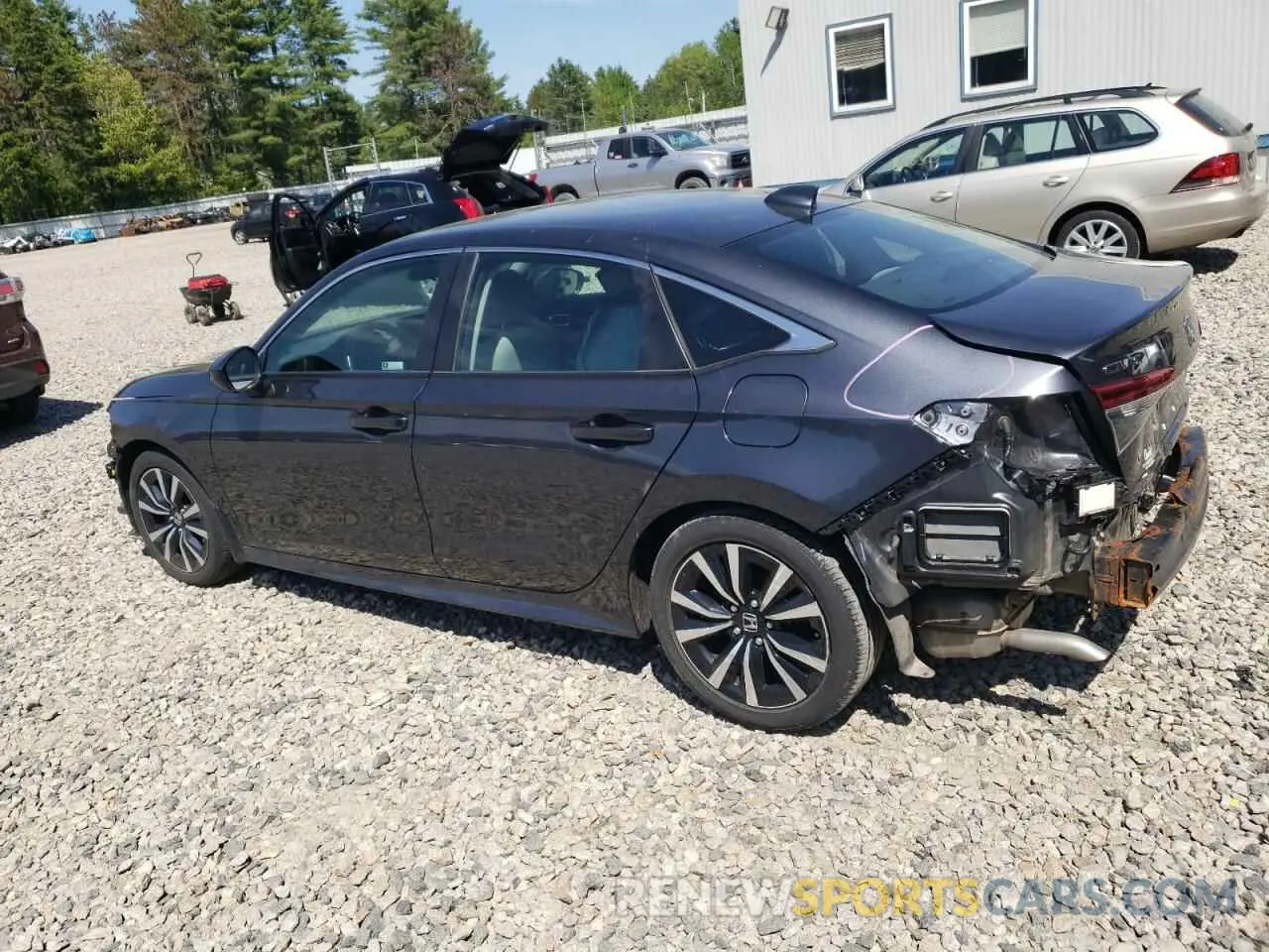2 Photograph of a damaged car 2HGFE1F75NH318190 HONDA CIVIC 2022
