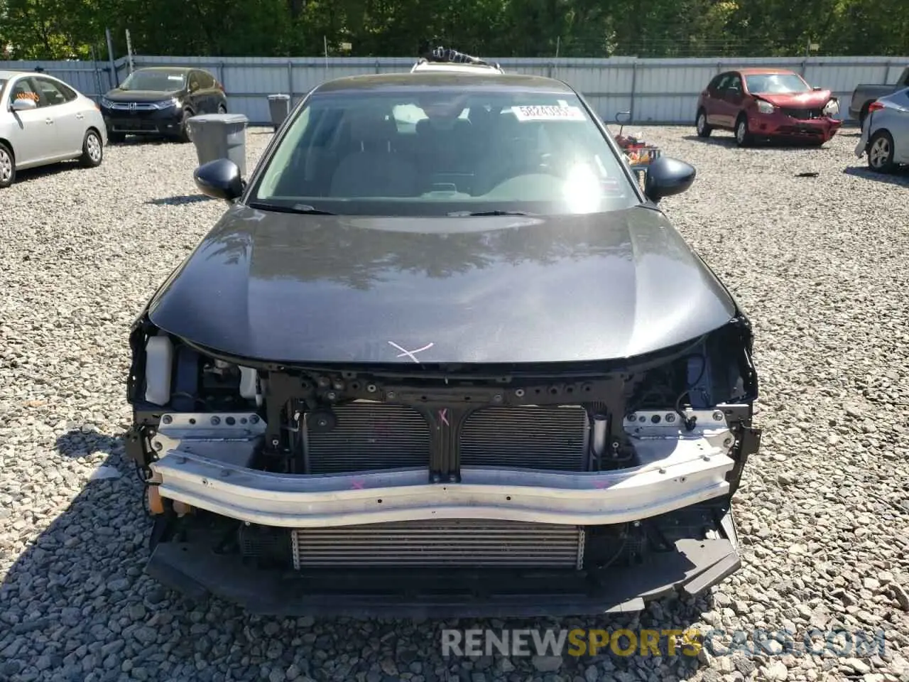 5 Photograph of a damaged car 2HGFE1F75NH318190 HONDA CIVIC 2022